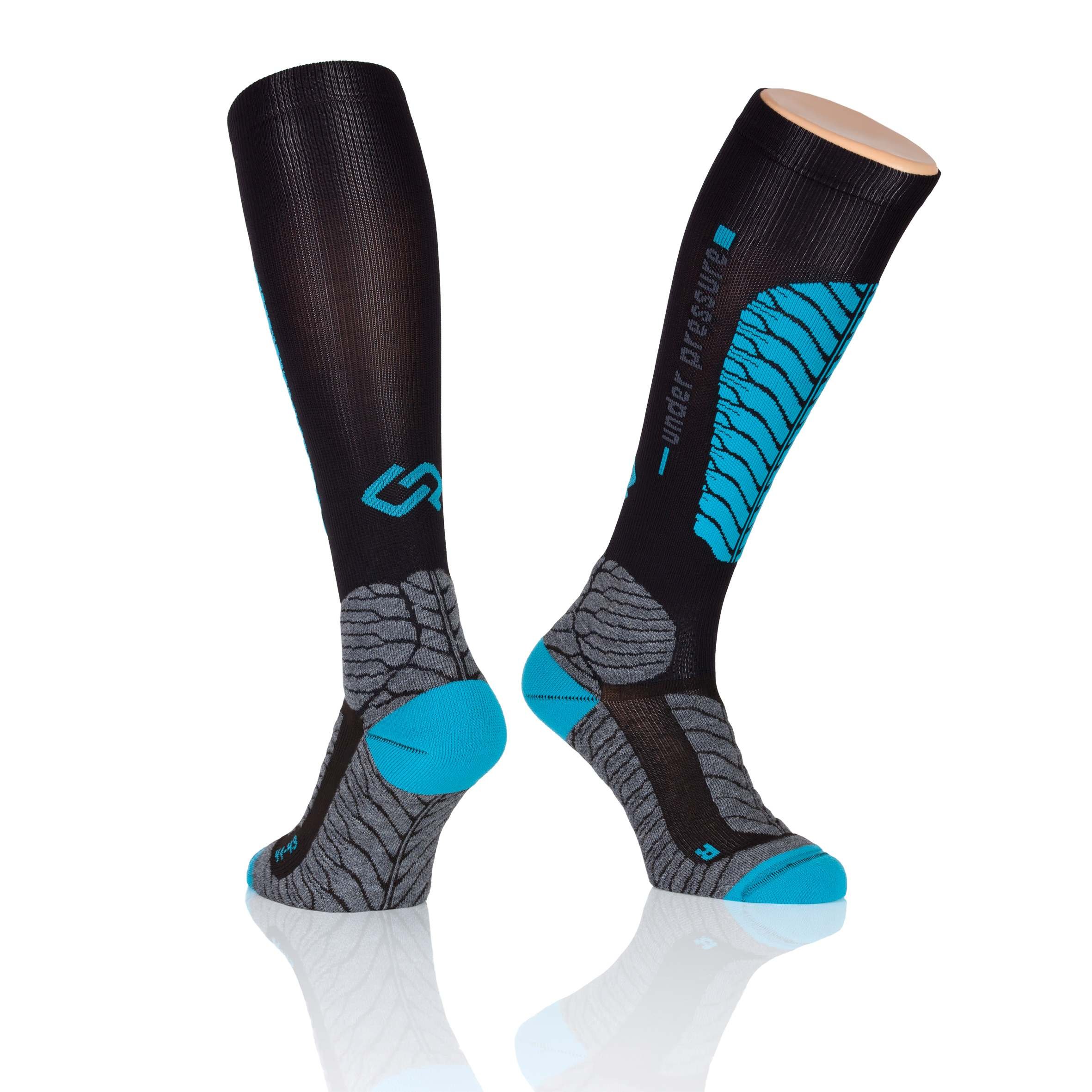 SKI KOMPRESSIONSSTRUMPF 'Under Pressure' Ice Touring 18-21mmHg Made in Germany