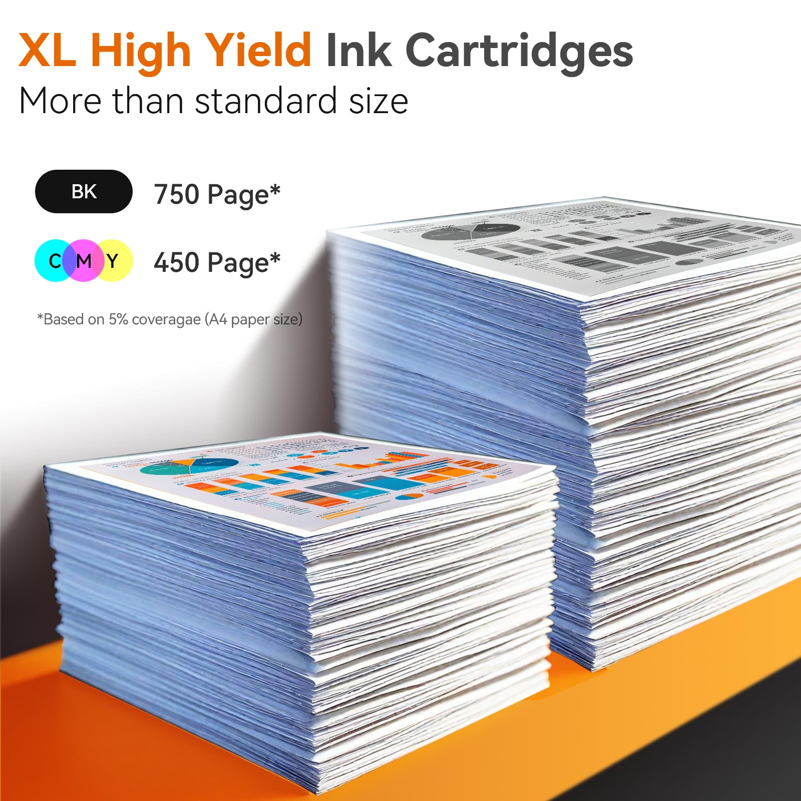 SUNPRINTZ 302XL Cartucce d'inchiostro Compatibile con Cartucce HP 302, 302 XL Nero e Colore per Envy 4520 4522 4525 4527 Officejet 3830 3831 3833 3834 4650 4652 5220 DeskJet 2130 3630 3636 3639 1110