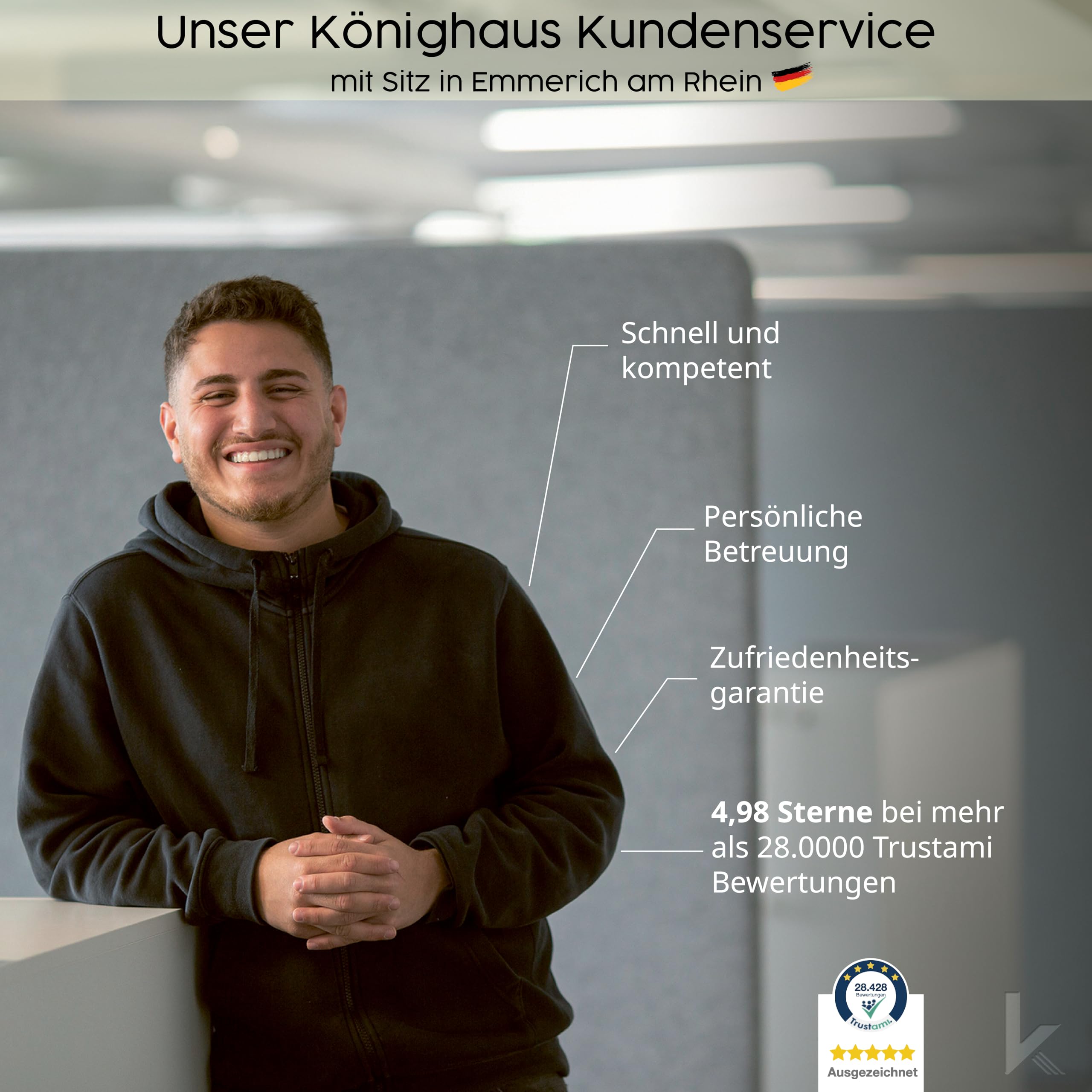 Könighaus Badheizkörper 180 W - Handtuchwärmer - Weiß