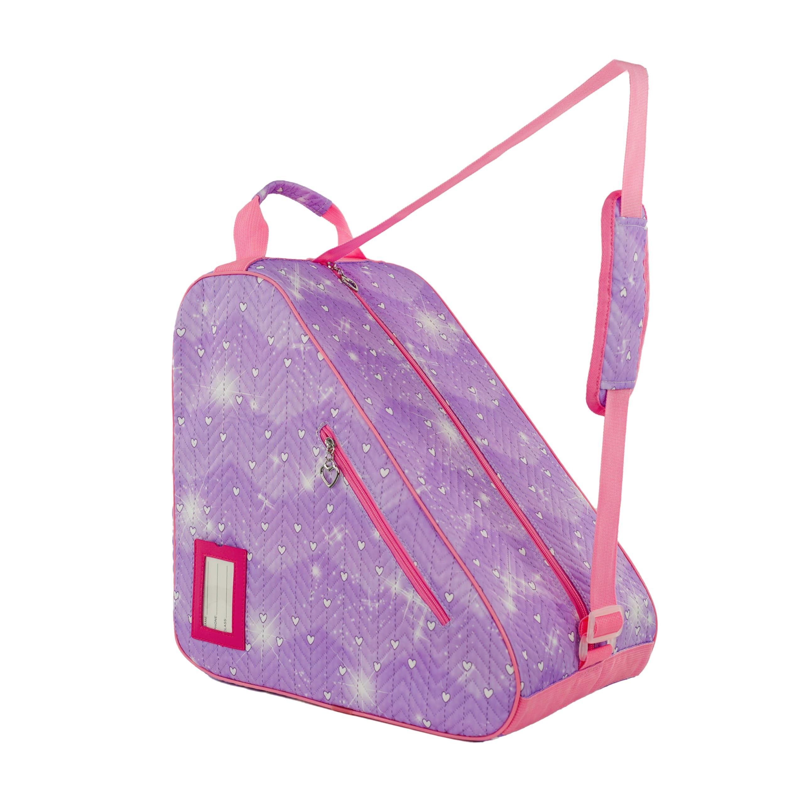 BAUXZOR Skate Bags for Roller Skates, Ice Skates, Quad Skates, Inline Skates, Rollerblades, Figure Skates, Skate Accessories for Kids and Adults