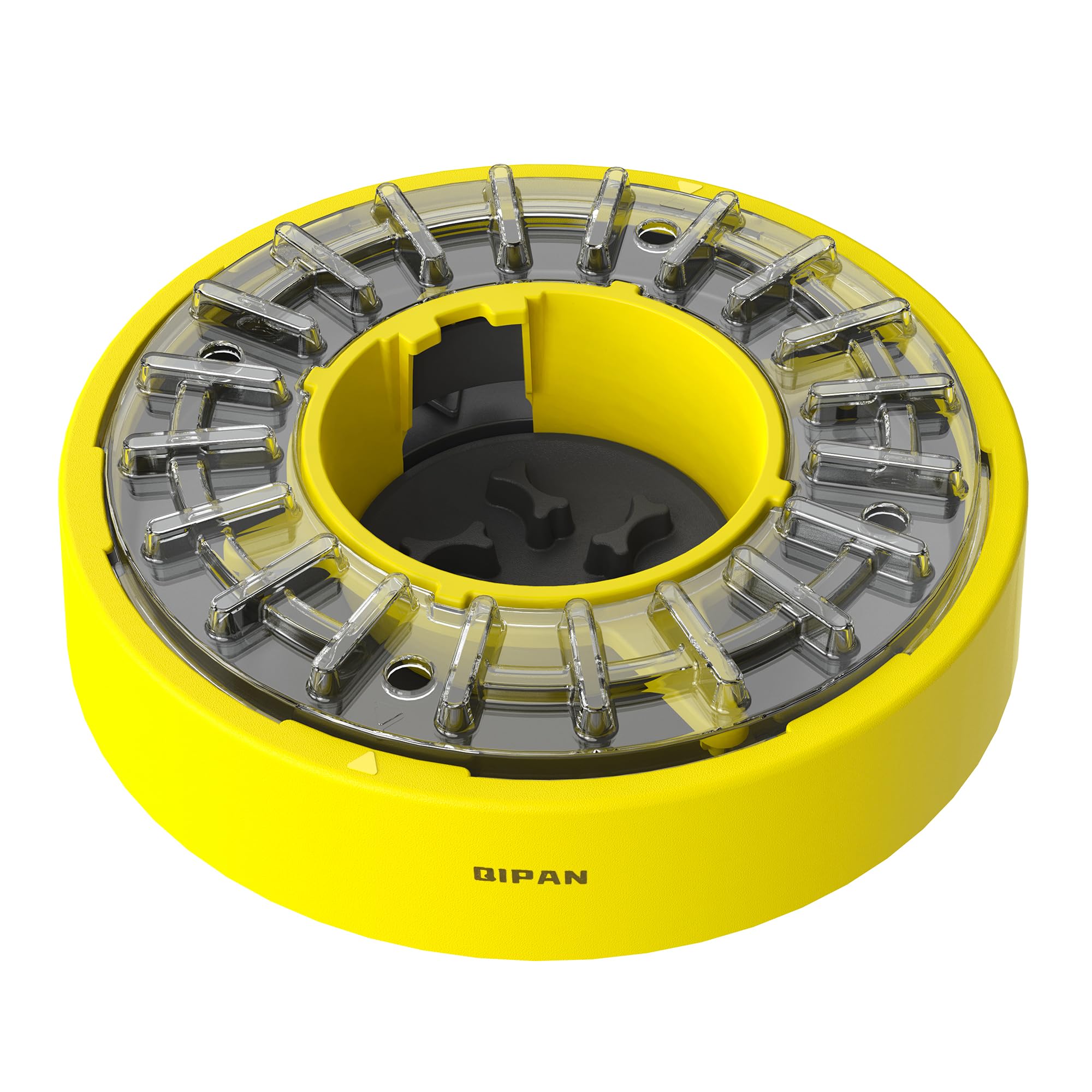 QIPAN Bowls & Dishes,Basic Bowls,Slow Feeders,Dog Rotating Granary Puzzle Toys,Slow Feeder Dog Bowls,Dog Birthday Toy,Dog Boredom Mentally Stimulating for Small Medium Large Dogs (Yellow)