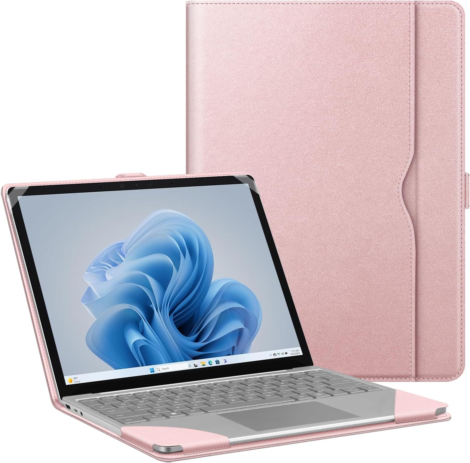 Amazon.com: Fintie Sleeve Case for 12.4 Inch Microsoft Surface Laptop ...