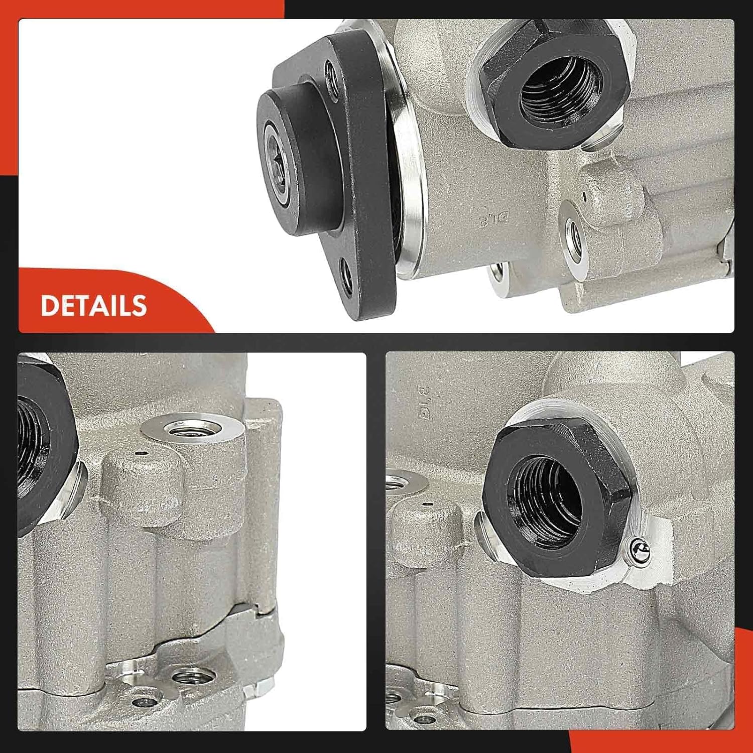 A-Premium Power Steering Pump Compatible with BMW Z3 1997 1998 1999 2000 2001 2002, 2.5L 2.8L 3.0L, Replace # 32411093039, 32411092898