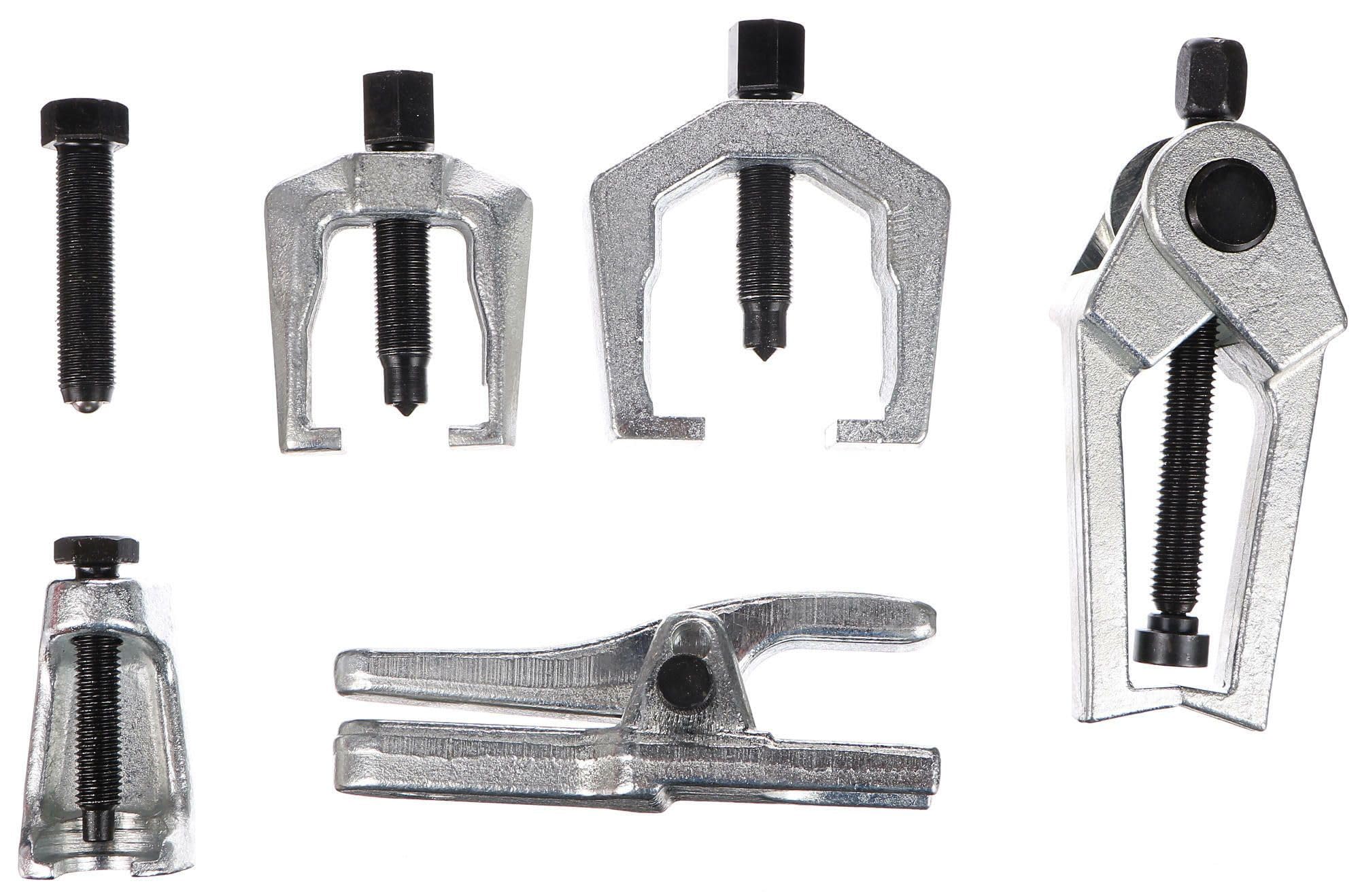 Mechanic Puller Set 6 | Set 6 Estrattori Compatibile con Bracci Sterzo e Testine Auto | Acciaio Resistente per Officina