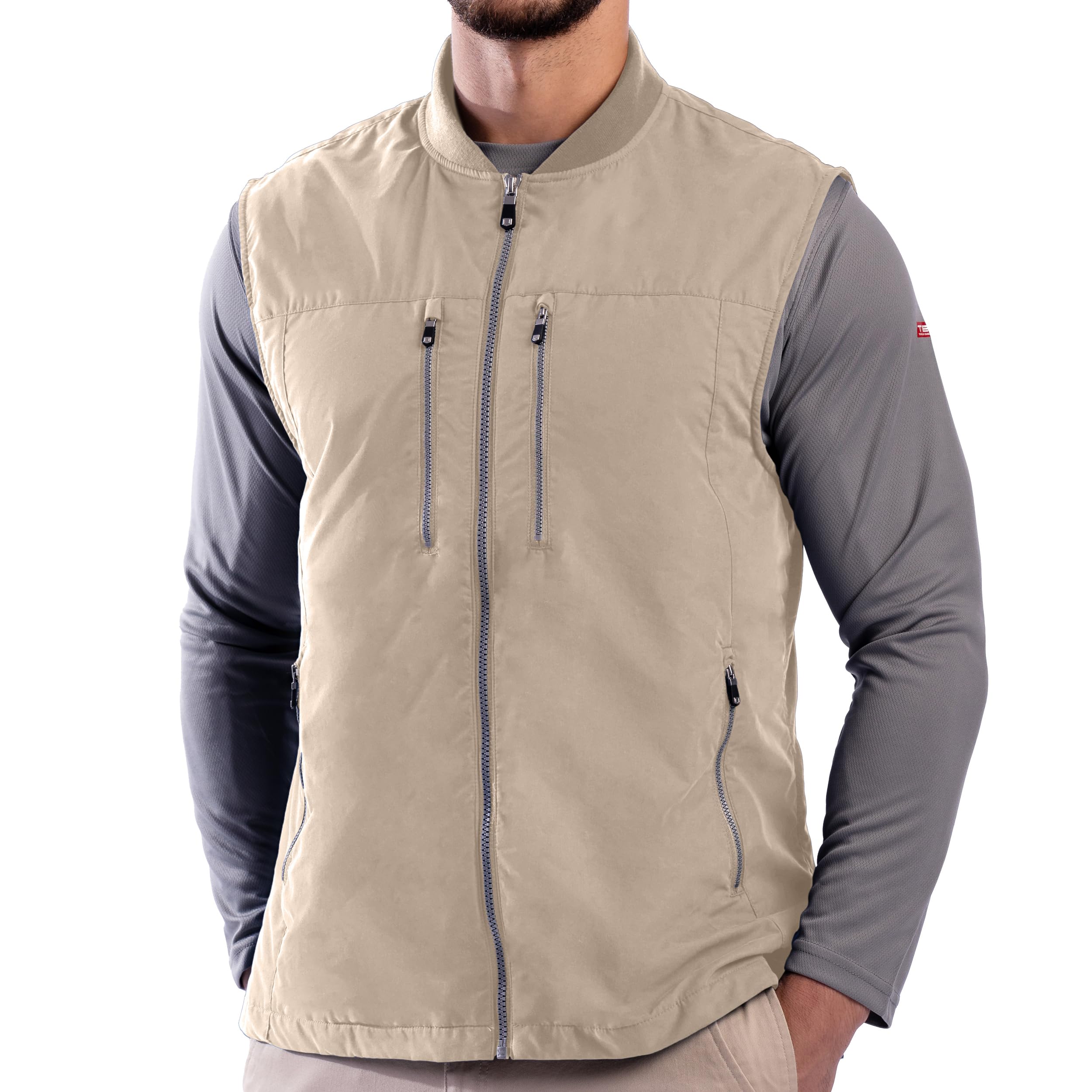 SCOTTeVEST 101 Vest for Men - 9 Hidden Pockets - Water Repellent for Travel & More