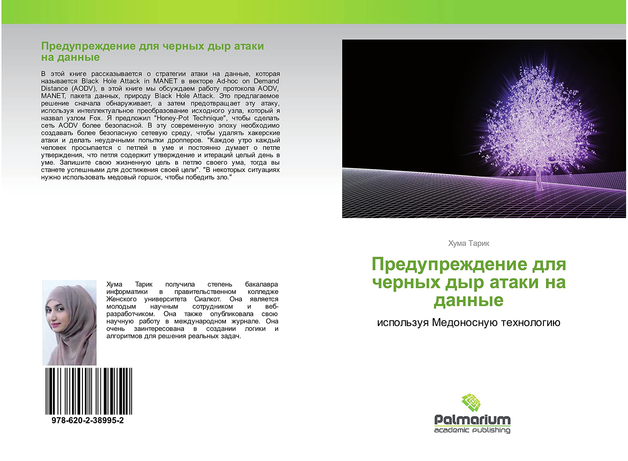 Предупреждение для черных дыр атаки на данные: используя Медоносную технологию: ispol'zuq Medonosnuü tehnologiü