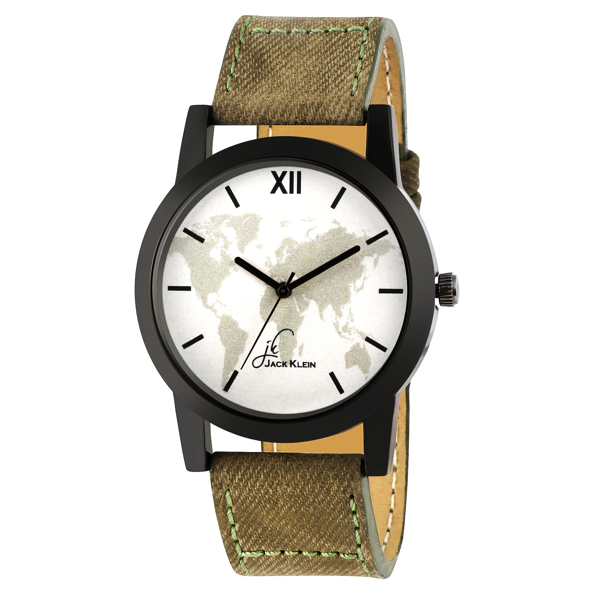 Jack Klein World Edition Stylish Denim Watch (B07F1K18NV) Amazon Price History, Amazon Price Tracker