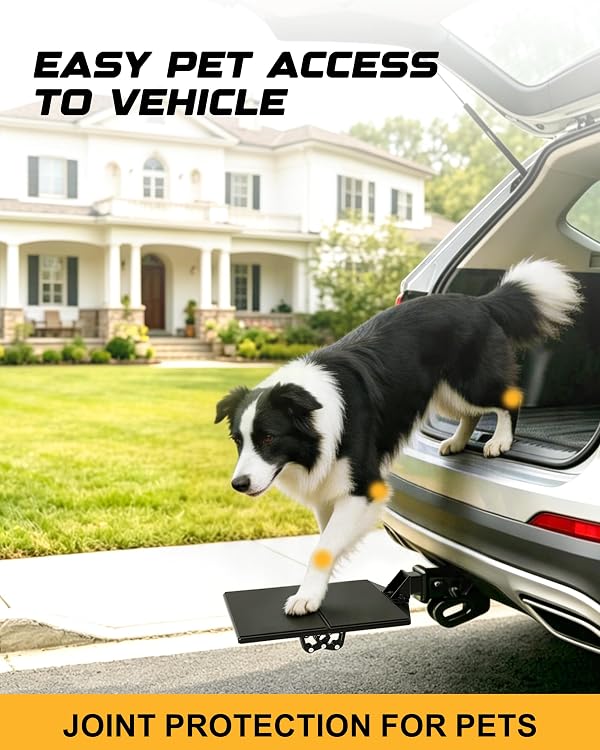 RETRUE Dog Hitch Step for 2'' Receiver, for Medium to Large Dog, No-Slip by RETRUE - Used condition - Image 7