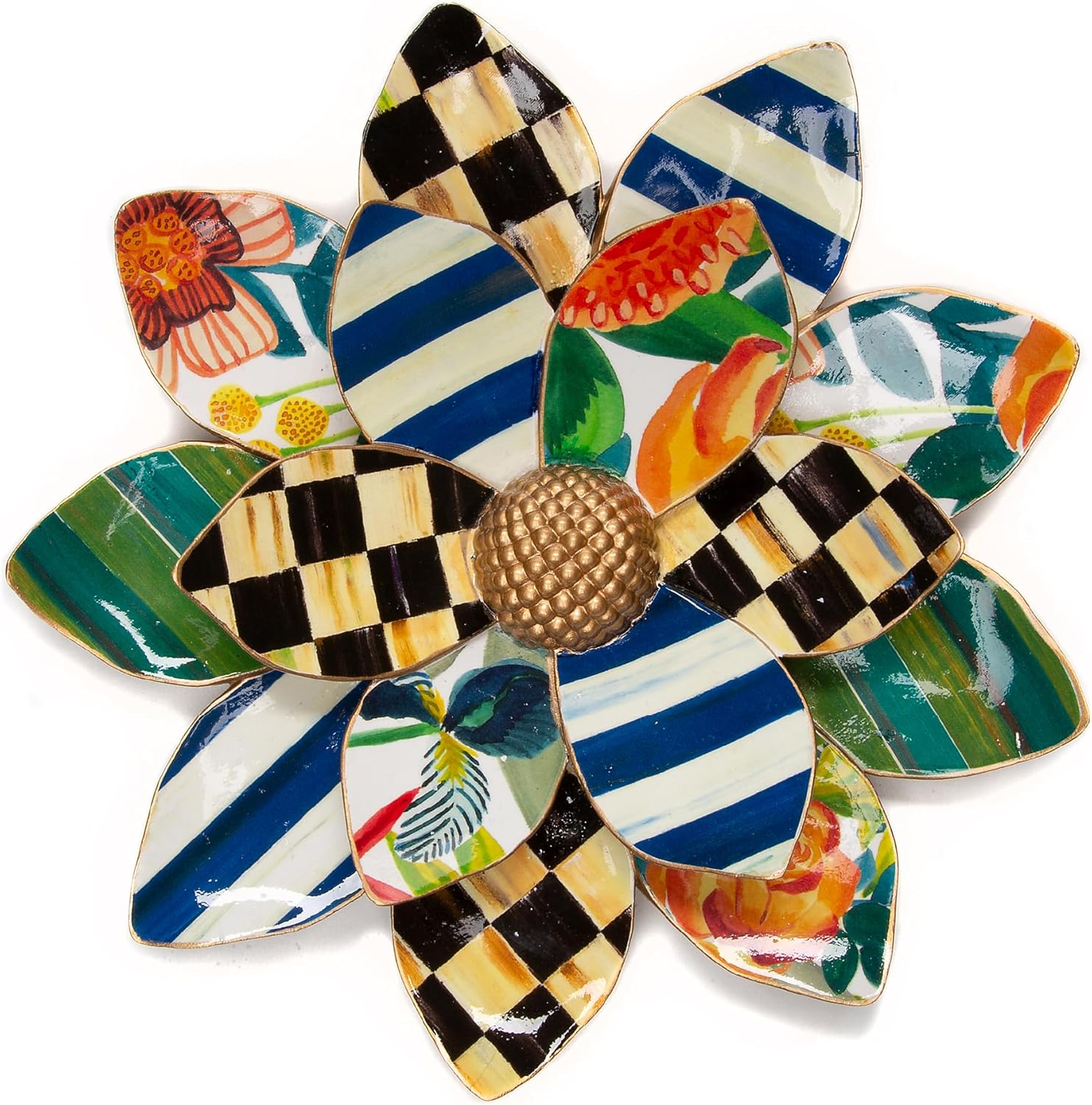 MACKENZIE-CHILDS Wallflower, Hanging Floral Wall Decor, Small