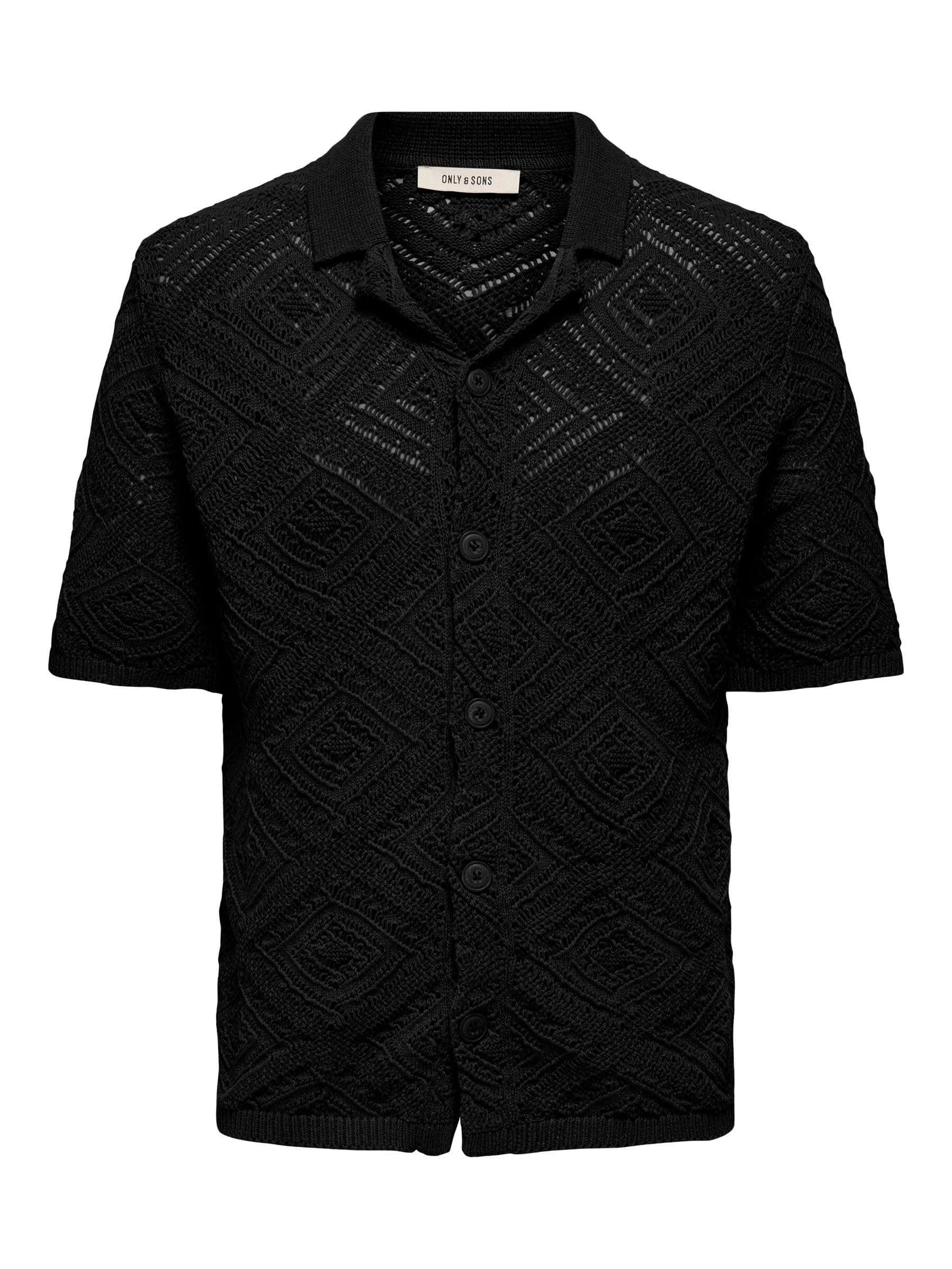 Only & Sons Male Strick-Shirt ONSKOLMAR Strickjacke
