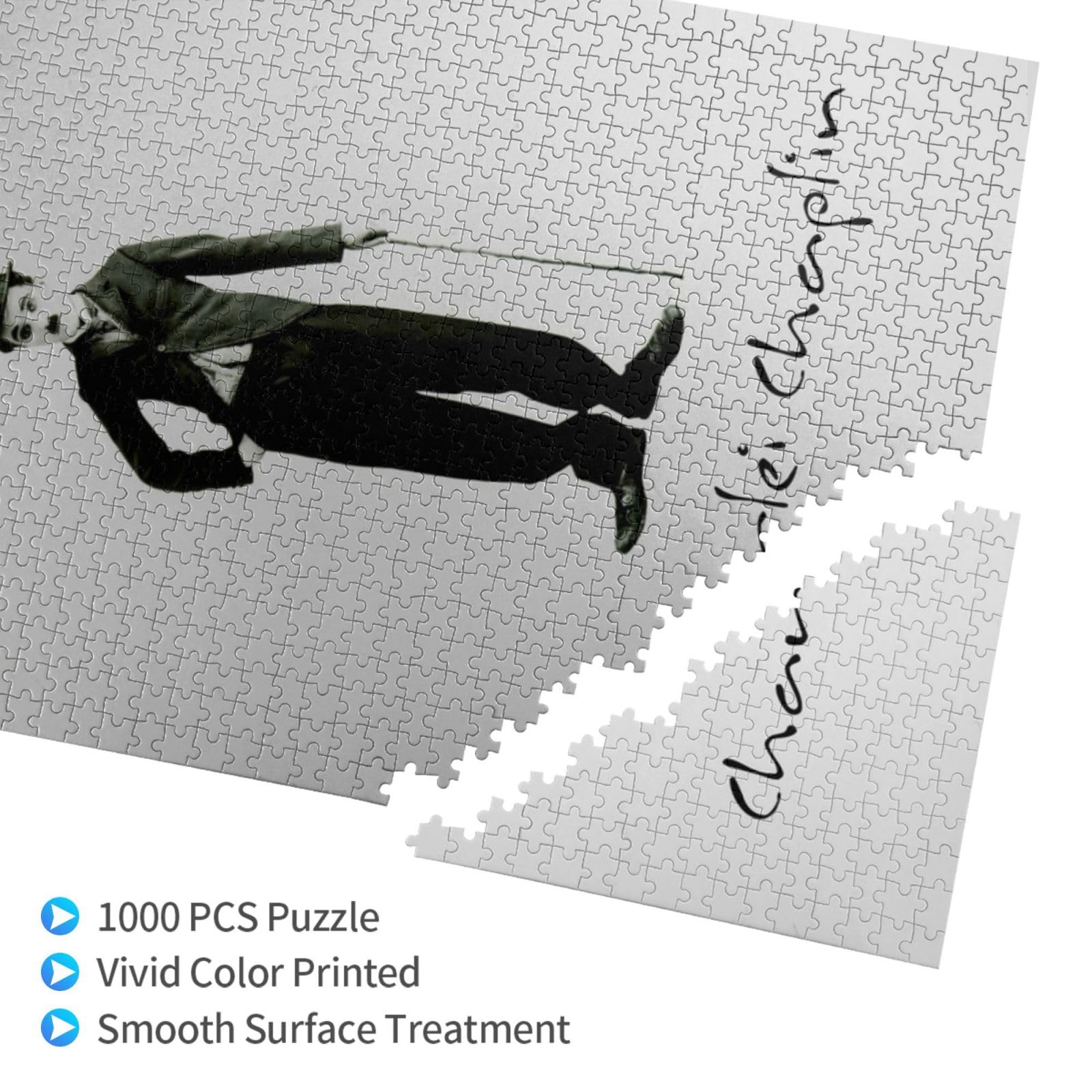 Amazon.co.jp: 1000ピース ジグソーパズル チャップリン 50*75cm 木製