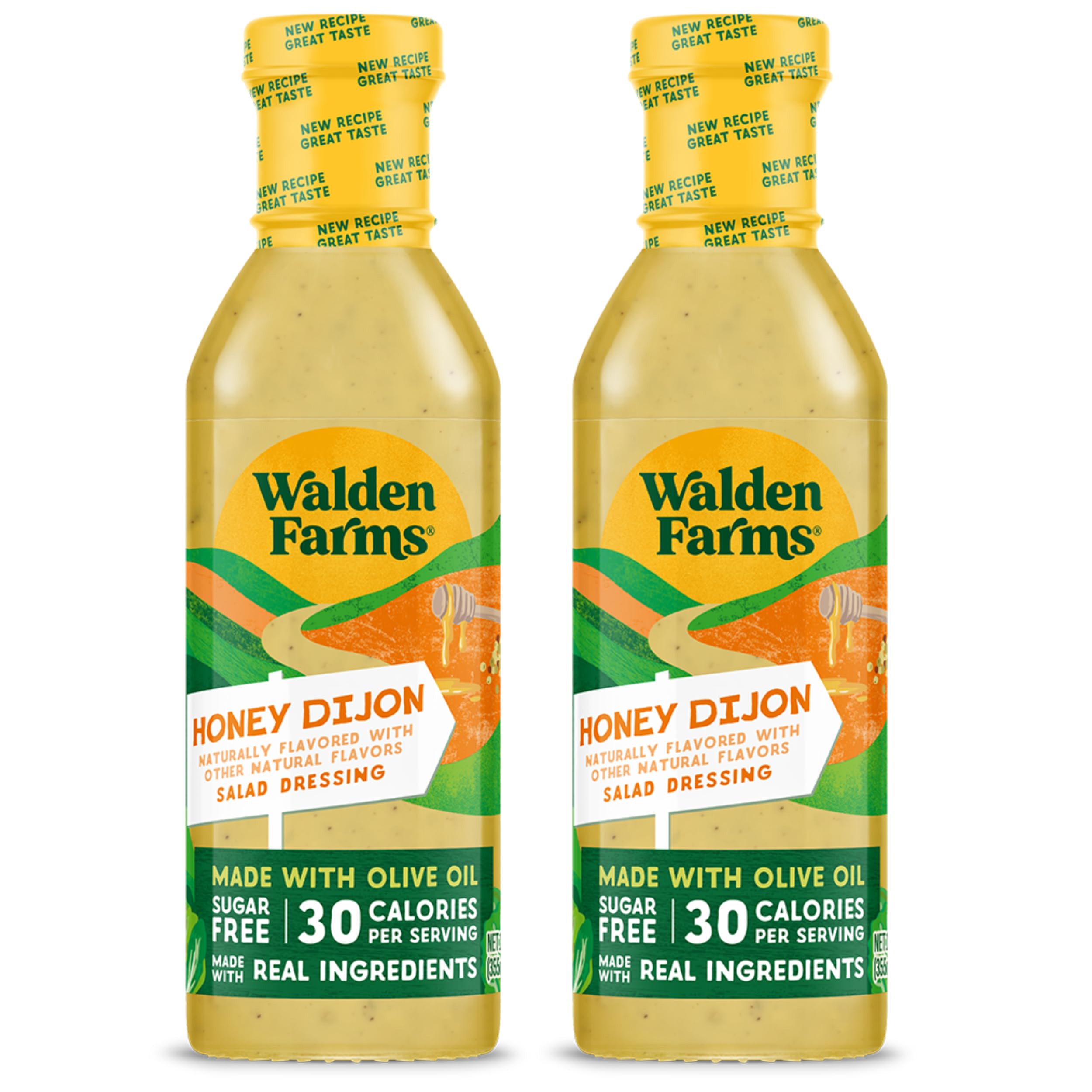 dijon mustard and honey dressing Walden Farms - Low Carb, 30 Calories, Gluten-Free, Keto-Friendly, Sugar-Free, Fat-Free, Dairy-Free Honey Dijon Flavor Size:14 - 35 inch long What Jewelry Goes Best exchange_pdp