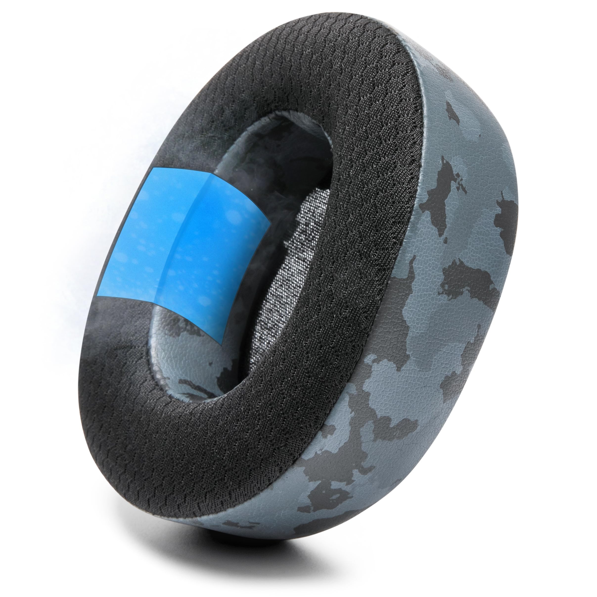 WC Modkit V2 Nova Pro Wireless, Pro Omni & Elite – Gel-Ohrpolster, extra breites Kopfband & Seitenplatten für Arctis Nova Pro Wireless, Pro Omni & Elite von Wicked Cushions | Black Camo