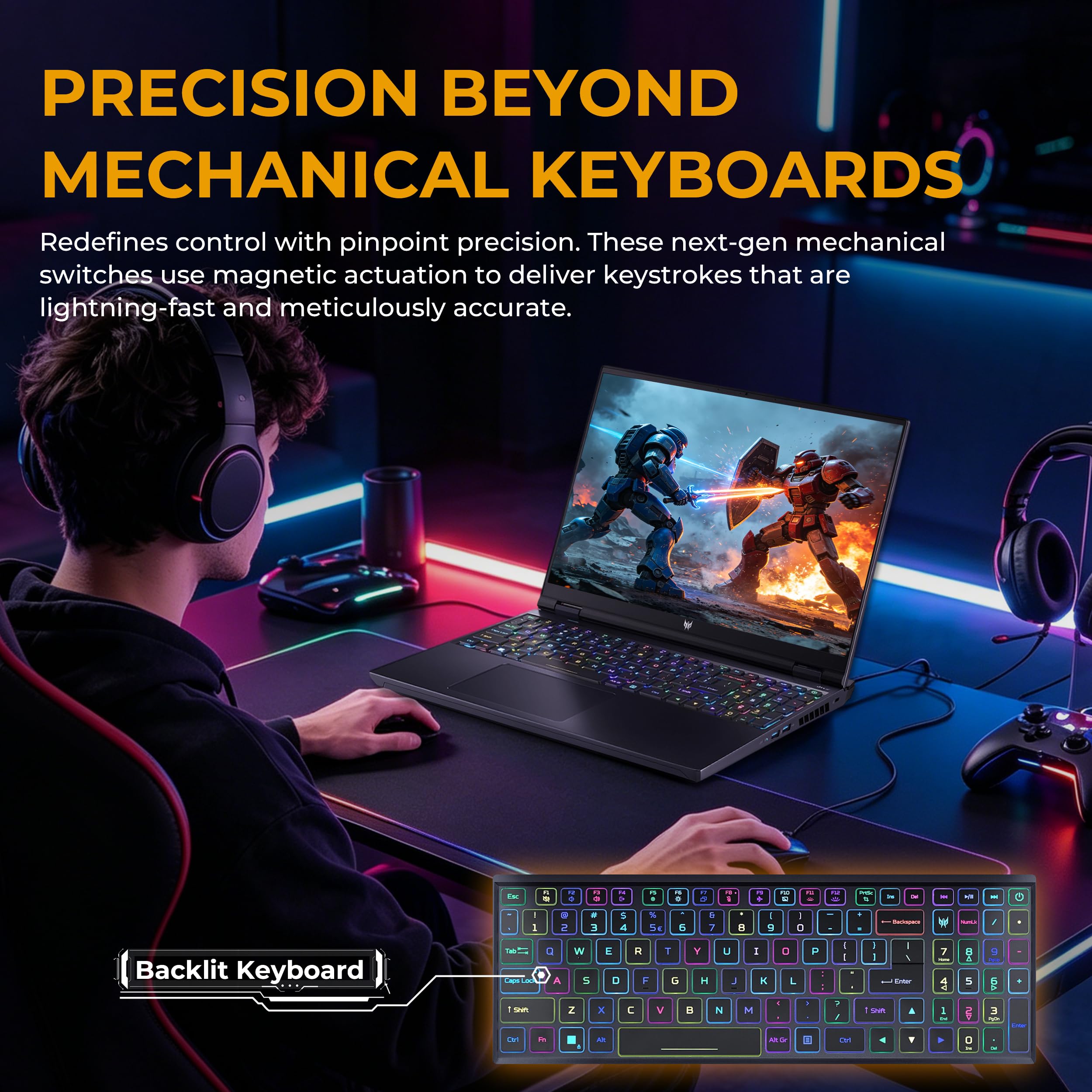 Amazon.co.jp: Acer Predator 16 AI 16インチ WQXGA ゲーミングノート