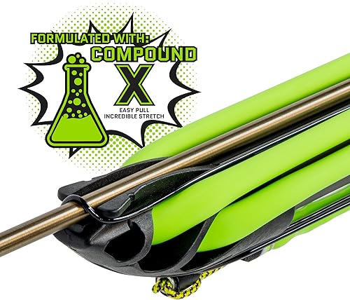 Miniatura 2 de JBL Spearguns 58in (16mm) Elite Nitro Band Kevlar Wishbone with Compound X Easy Stretch for Spearguns