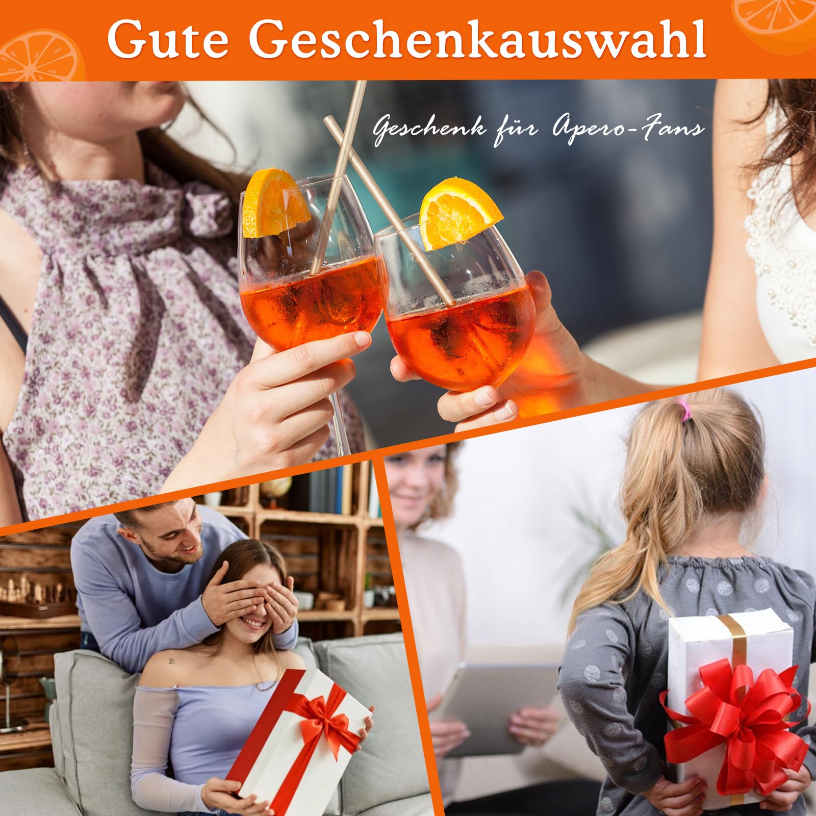 Aperol Badeschlappen Damen & Herren, Aperol Spritz Schlappen Geschenk, rutschfeste Bequeme Badeschuhe, Unisex Slides für Aperol Fans Sommer Strand Party