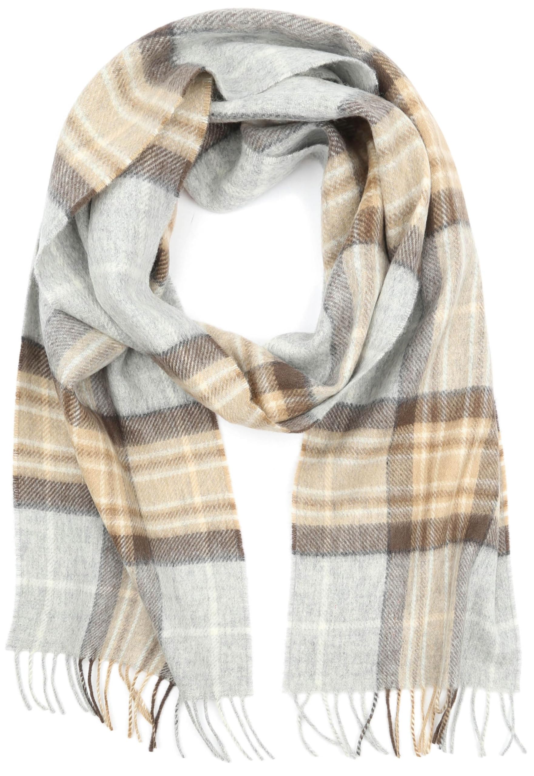 Suitable Sciarpa da uomo adatta in lana merino, taglia – uomo – abbigliamento – lana merino – perfetta per autunno e inverno