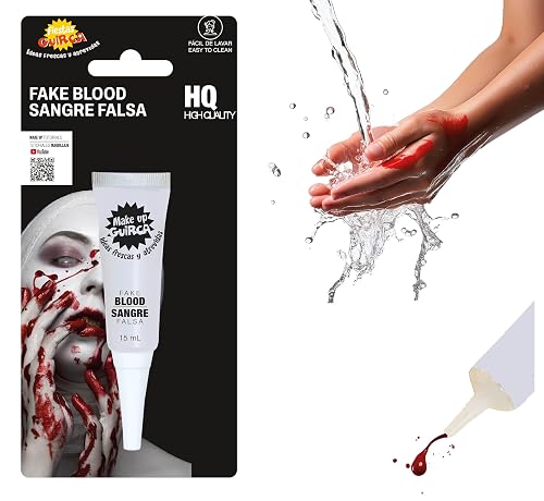 FIESTAS GUIRCA - Maquillaje Sangre Falsa - Accesorio Fiesta - 15 mL