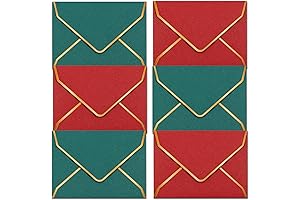 100-Count Mini Christmas Gift Card Envelopes