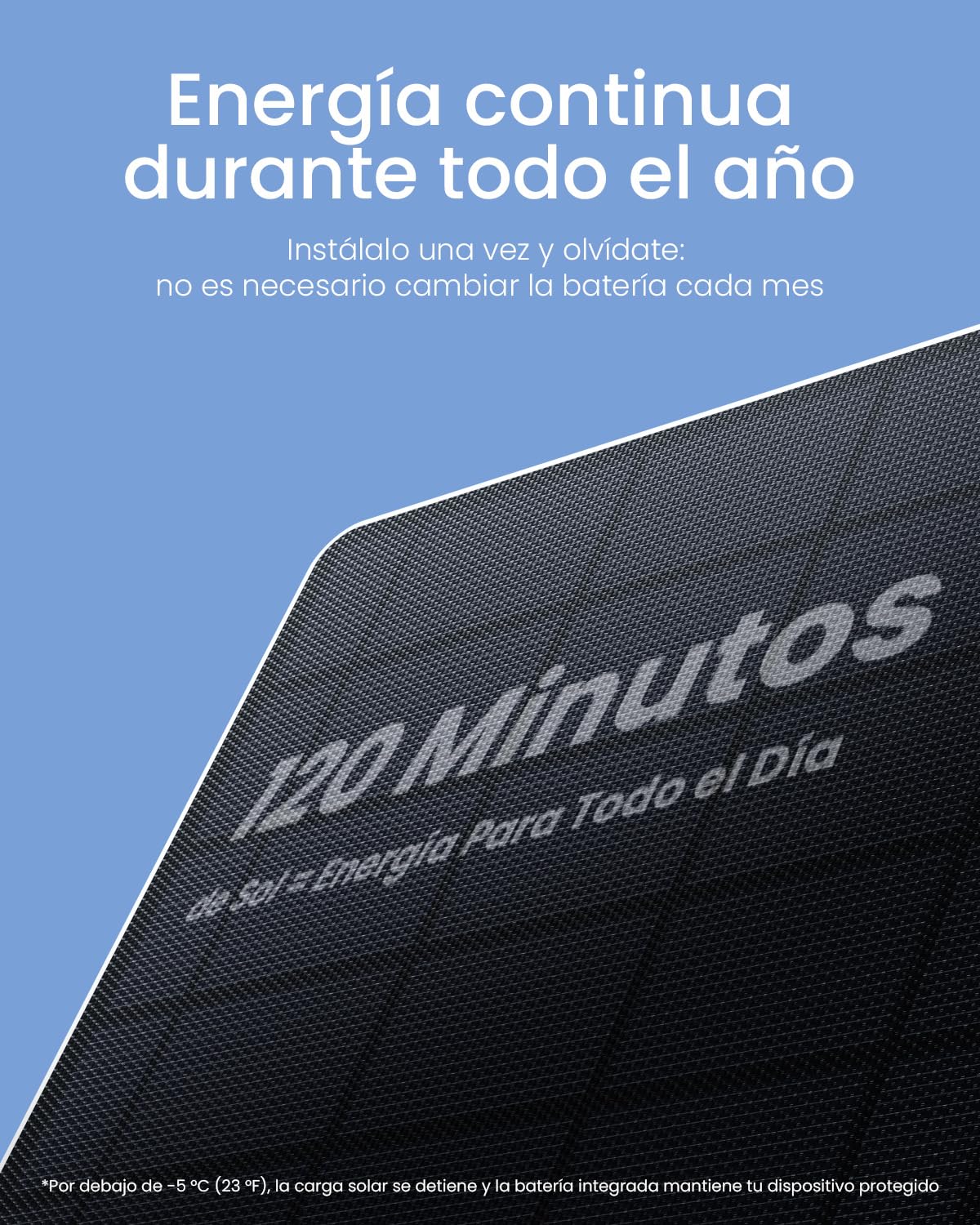ieGeek 24/7 Grabación Continua Camara Vigilancia WiFi Exterior Solar(AOV), 9000 mAh + 5W Panel Solar,30M Rango de AI Detección,360° Seguimiento Automático,3MP Camara Vigilancia sin Cables, Alarma,IP65
