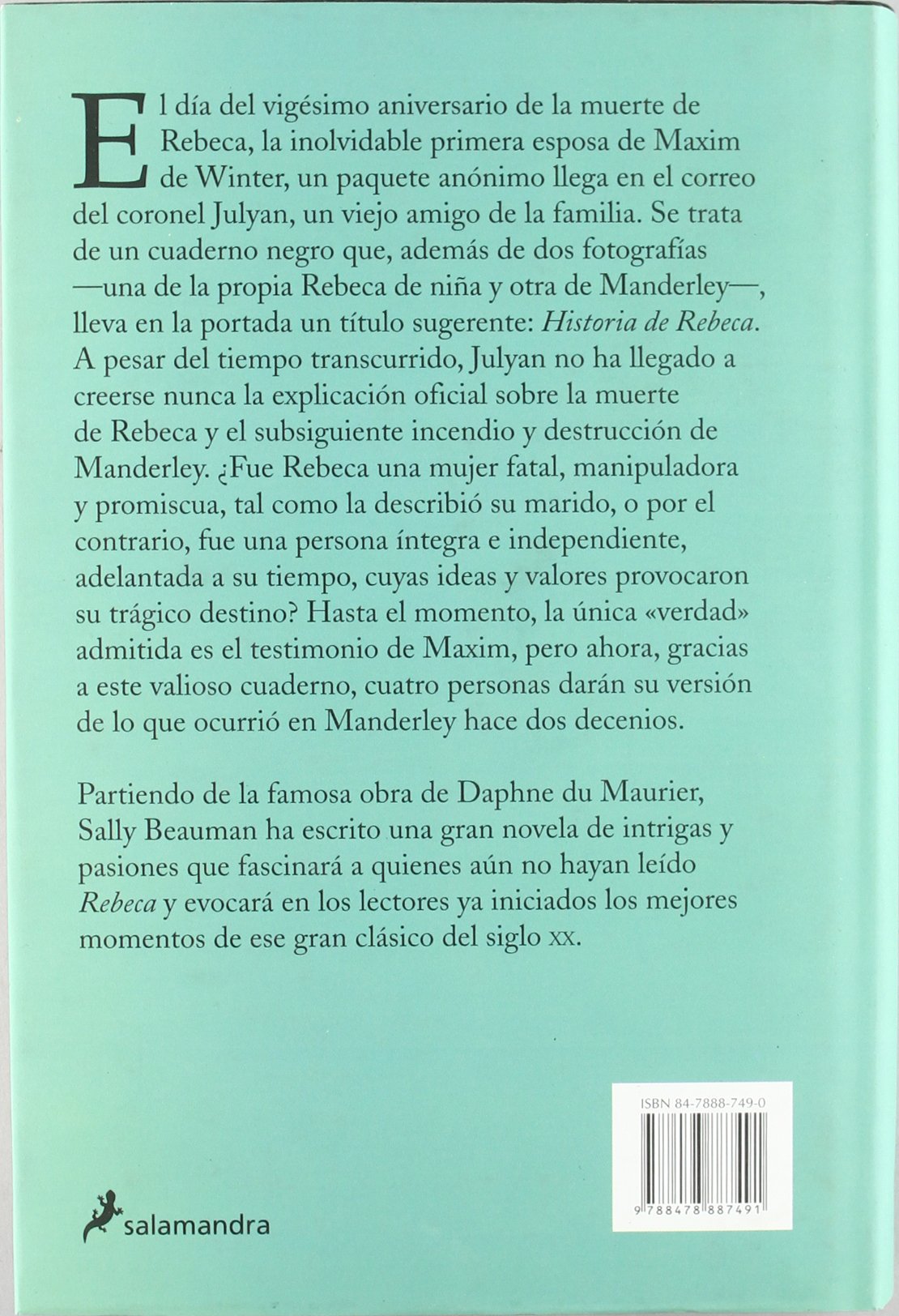 Regreso a Manderley (Novela)