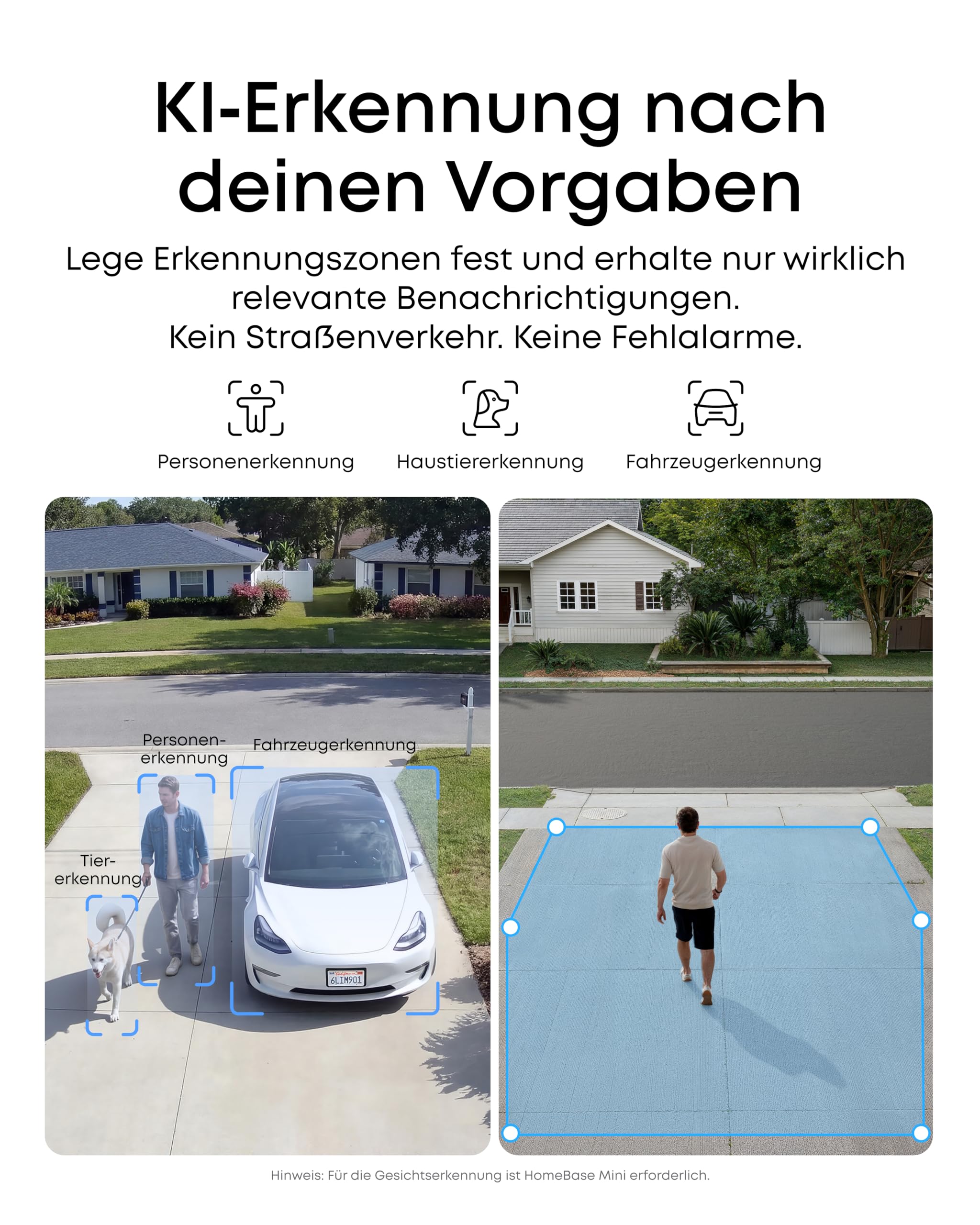 eufy Security eufyCam C37, kabellose 2K Outdoor-Überwachungskameras mit 360° KI-Tracking (Pan & Tilt), Solar, Gesichtserkennung, Farb-Nachtsicht, ohne ABO-Kosten