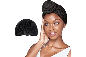 Red by Kiss Turban: Satin Embrace for Hair Health