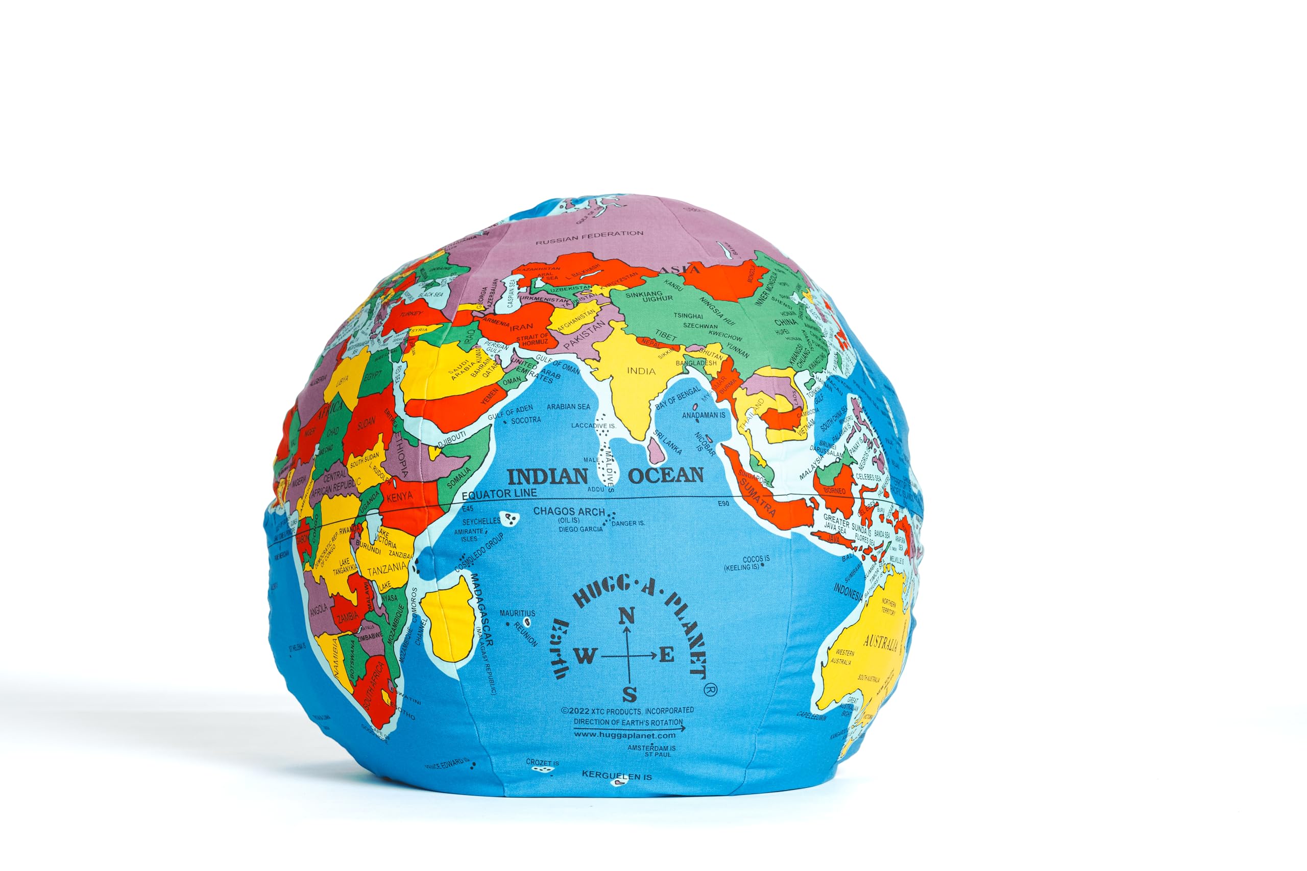 Amazon.com: HUGG-A-PLANET Super Earth Pillow Globe | Bean Bag