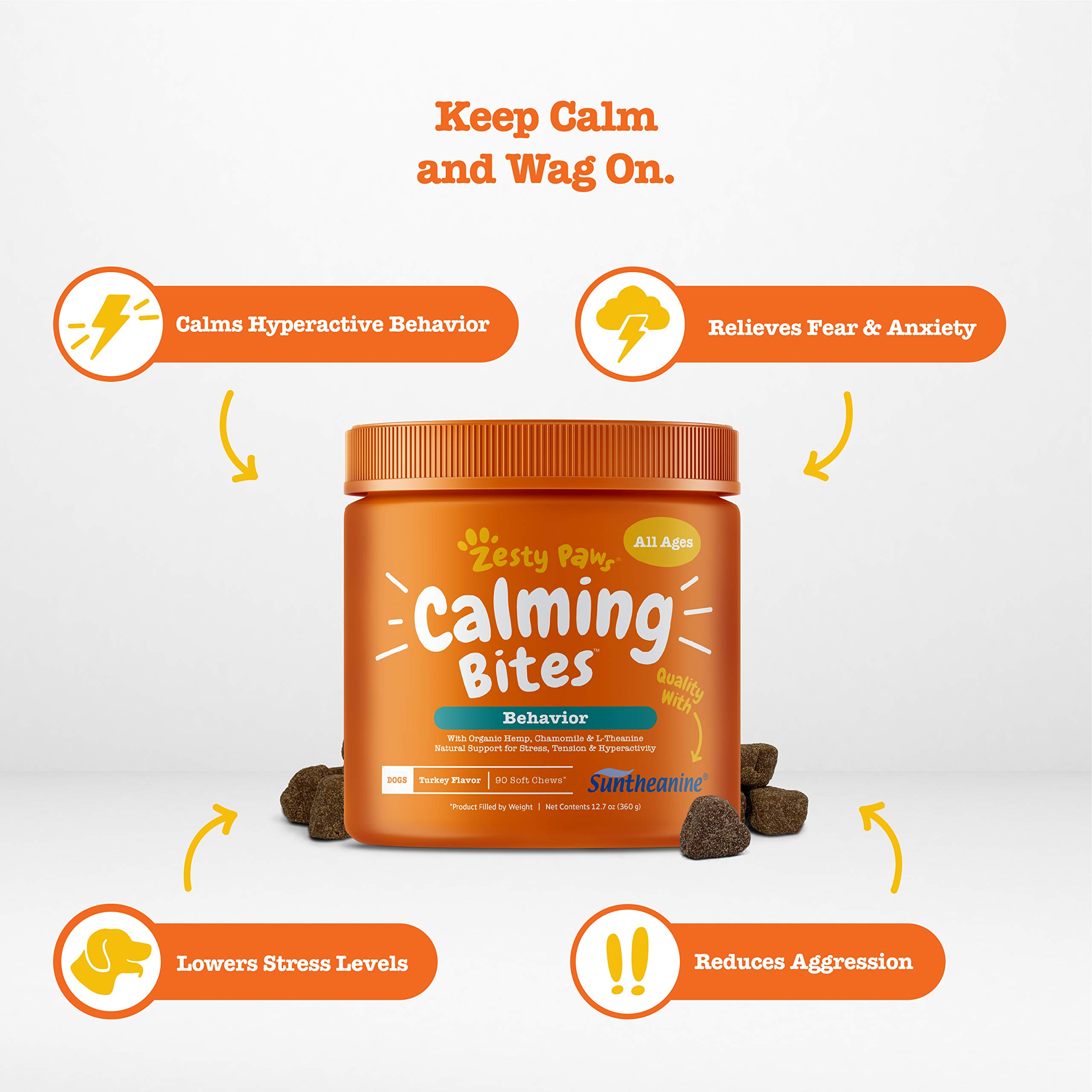 calming bites zesty paws