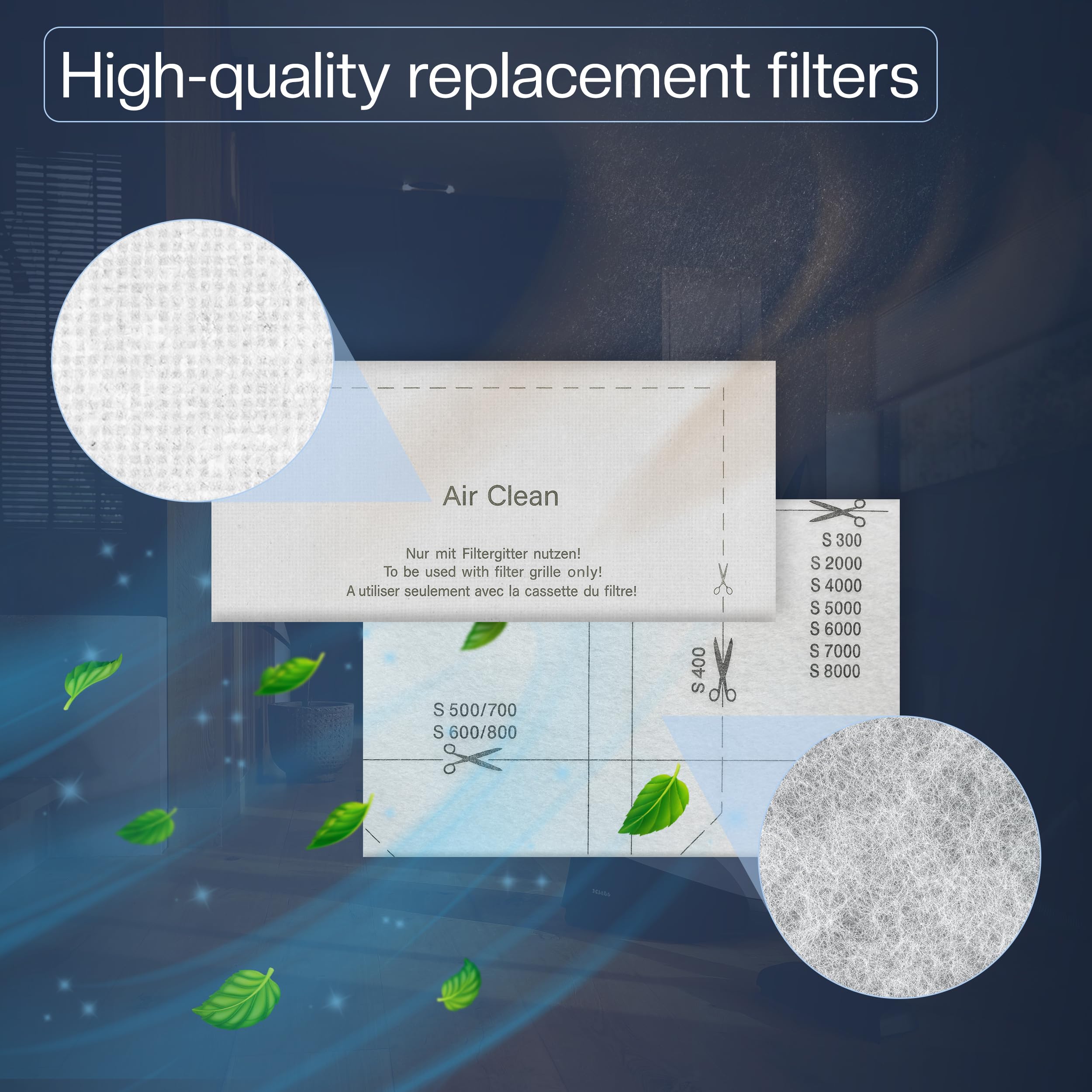 Kleanburg® Stofzuigerzakken, HEPA Filter en motorfilter geschikt voor