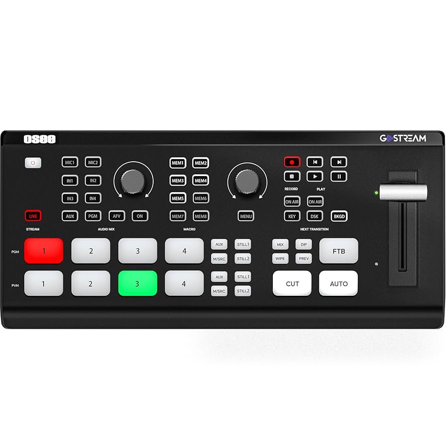 最終値下げ！最新ファーム配信用GoStream Deck ビデオスイッチャー OSEEがGoStream Deckを発表 - ポータブル4入力ビデオ