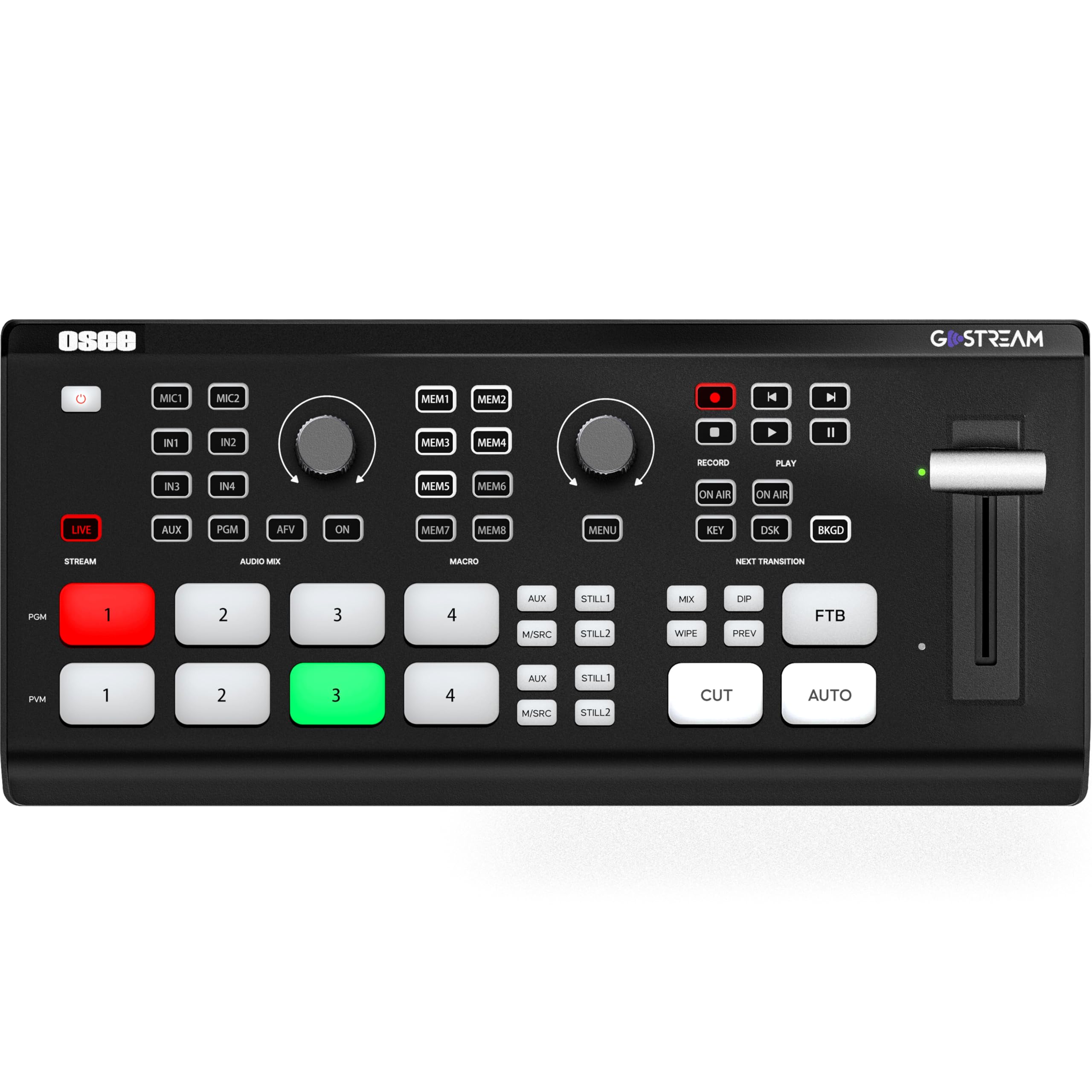 最終値下げ！最新ファーム配信用GoStream Deck ビデオスイッチャー GoStream Deck: HDMI Video Switcher & Live Broadcast Mixer