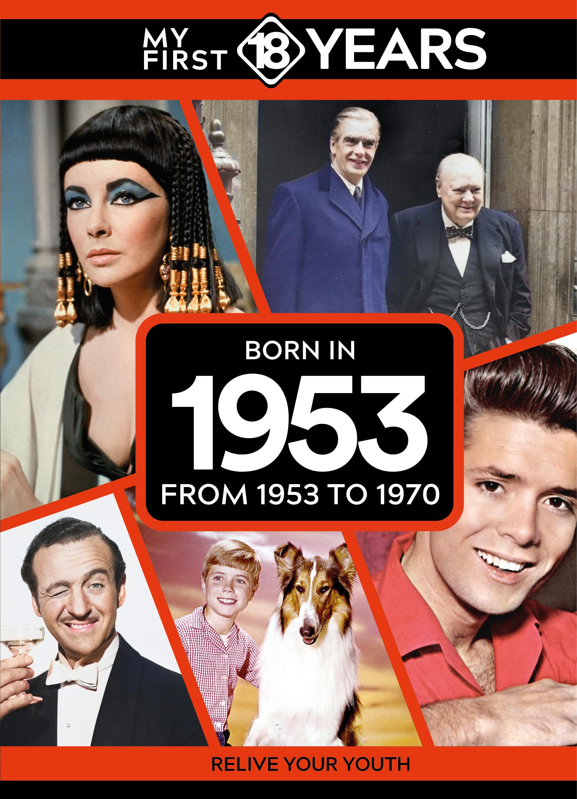 My First 18 Years  Born in 1953 by TDM Publishing HARDBACK 9789493317628