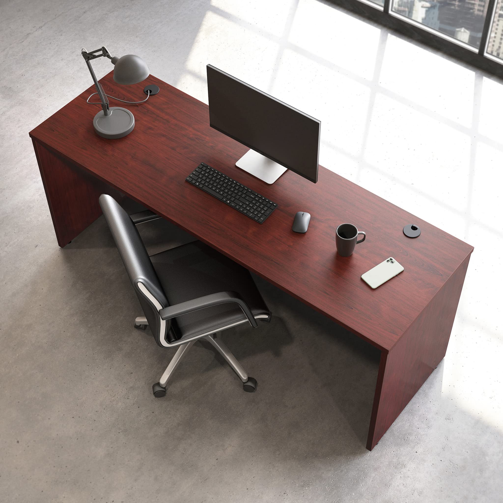 Amazon.co.jp: OfficeWorks by Sauder Affirm 72インチ x 24インチ