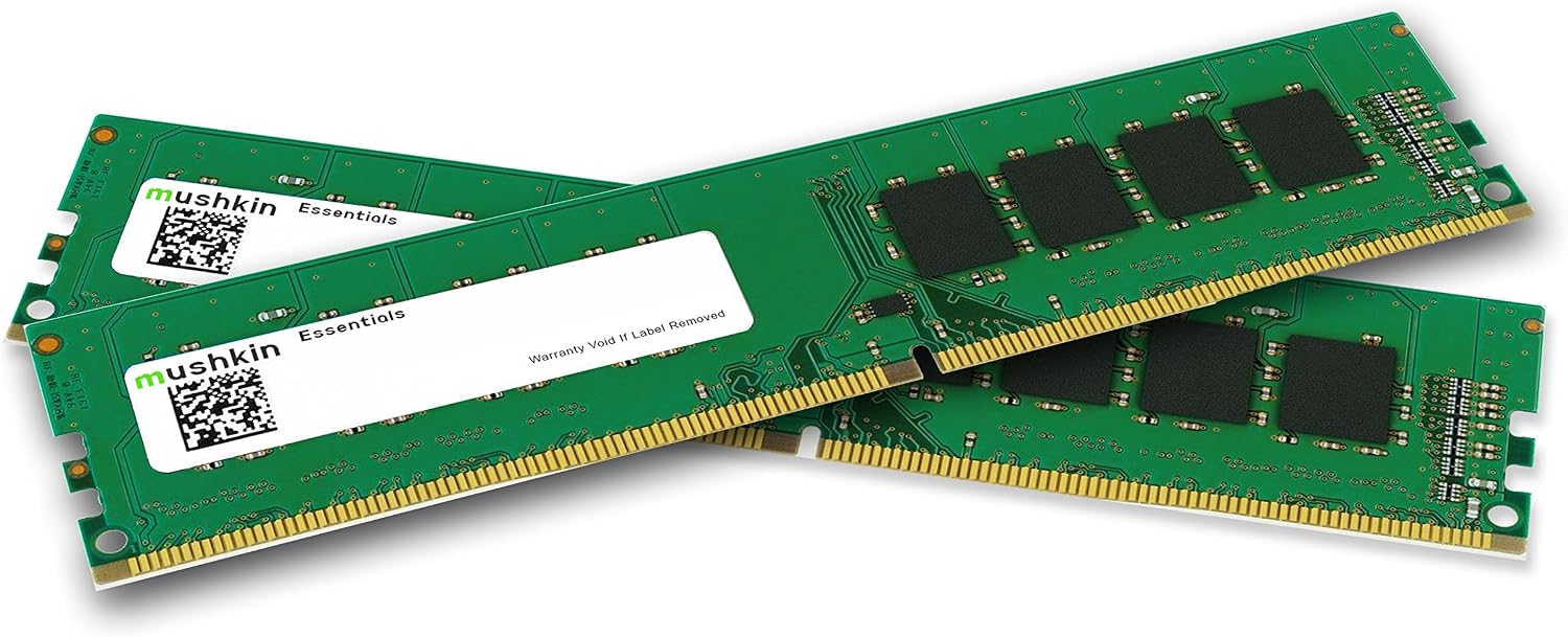 🔥 Hot Deals Mushkin Essentials – DDR4 Desktop DRAM – 64GB (2x32GB) UDIMM Memory Kit – 3200MHz (PC4-25600) CL-22 – 288-pin 1.2V PC RAM – Dual-Channel – Low-Voltage – (MES4U320NF32GX2) Exclusive Discount 80% Offer Mushkin Essentials – DDR4 Desktop DRAM – 64GB (2x32GB) UDIMM Memory Kit – 3200MHz (PC4-25600) CL-22 – 288-pin 1.2V PC RAM – Dual-Channel – Low-Voltage – (MES4U320NF32GX2)