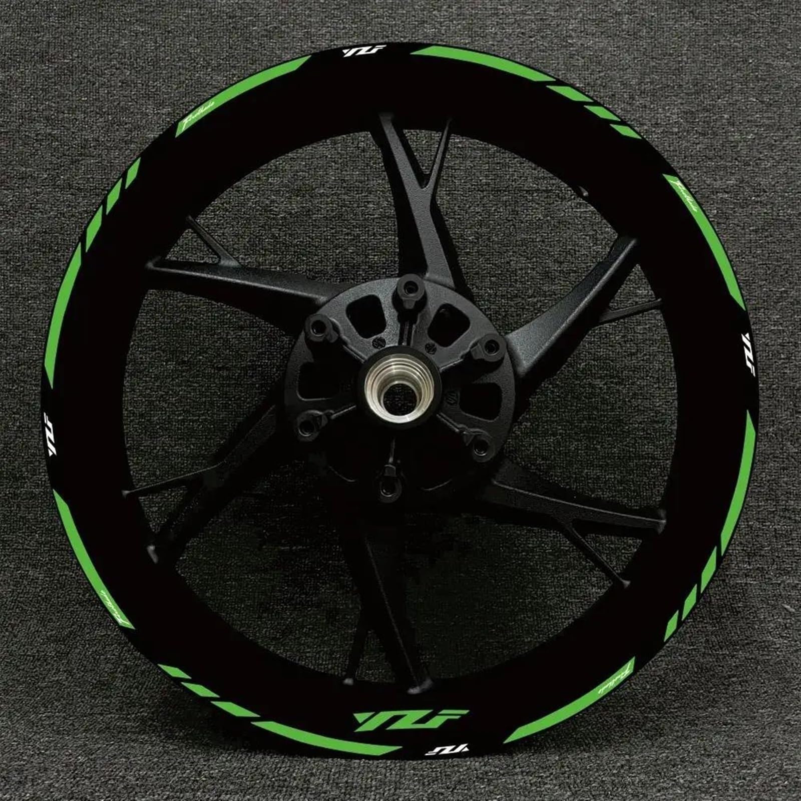Motorcycle Reflective Wheel Stickers Rim Decal for Yamaha R1 R15 R125 R6 R7 MT-09 MT09 MT07 MT10 for Tracer(Color6)