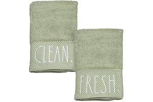 Rae Dunn Boho Bathroom Hand Towels: Embroidered Serenity for Your Sacred Space