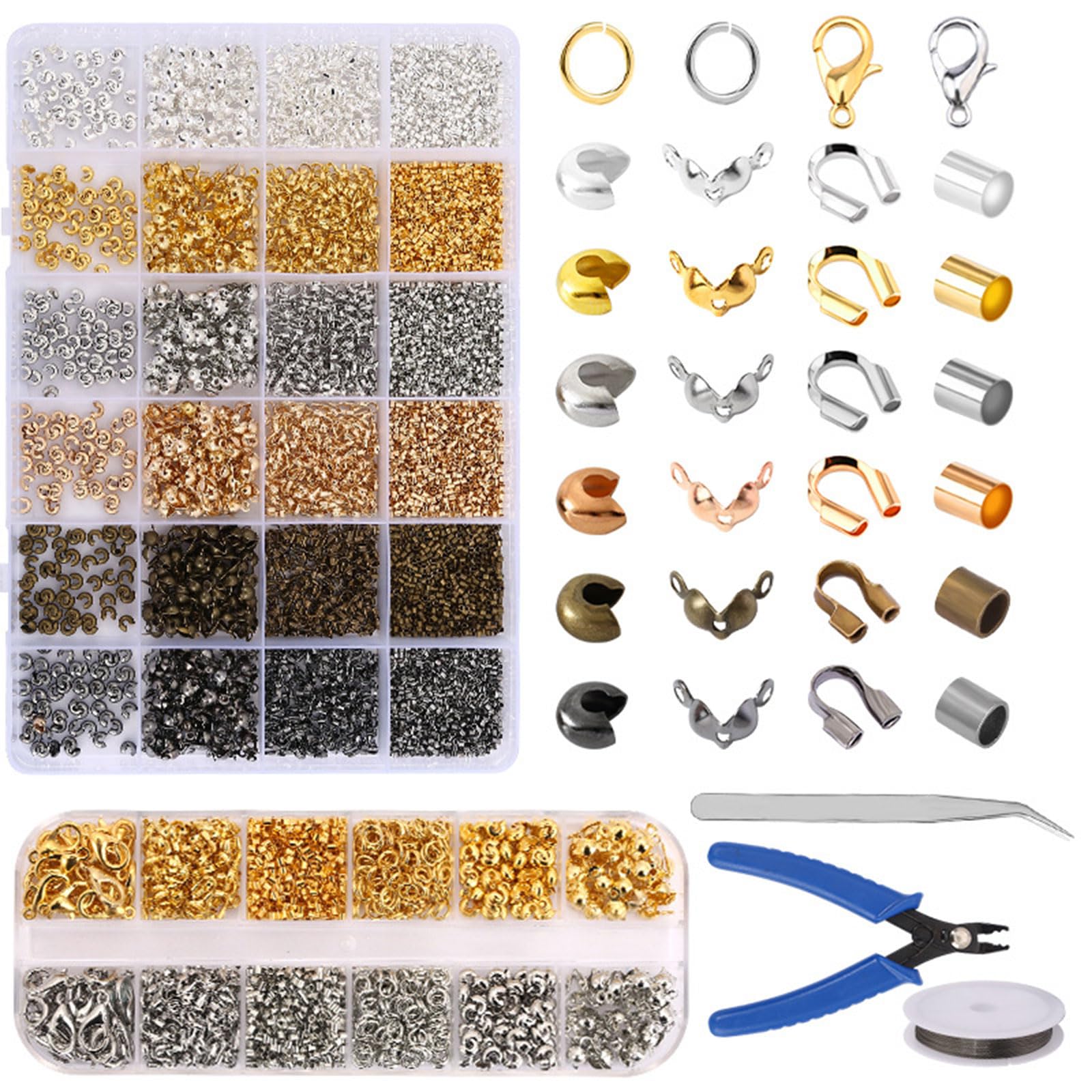 Perles intercalaires en métal galvanisé : laiton de qualité pour bijoux artisanaux