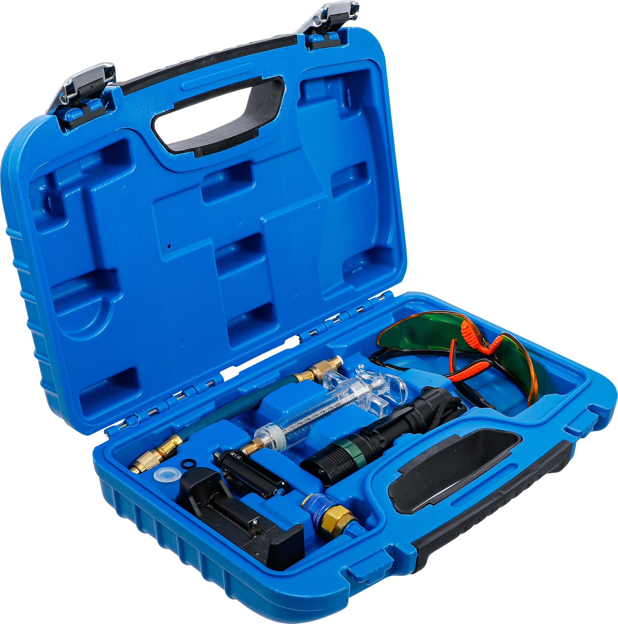 BGS 3710 | Juego de linterna - UV detector de fugas con accesorios | para aire acondicionado