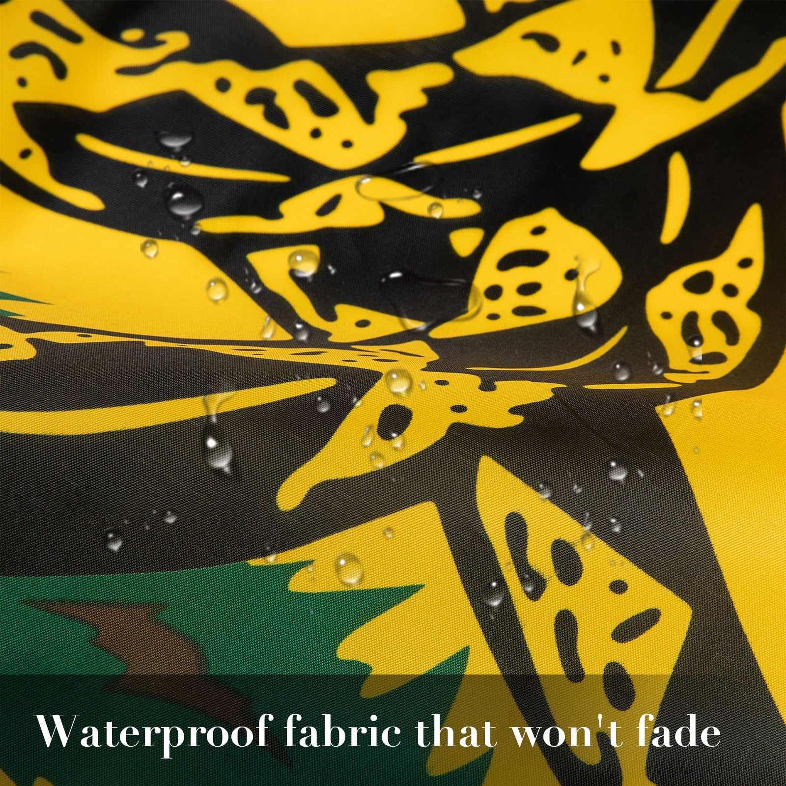FLAGBURG Gadsden Flagge – 150x240 Cm, Wasserdicht, Mit Messingösen, „Don't Tread On Me“