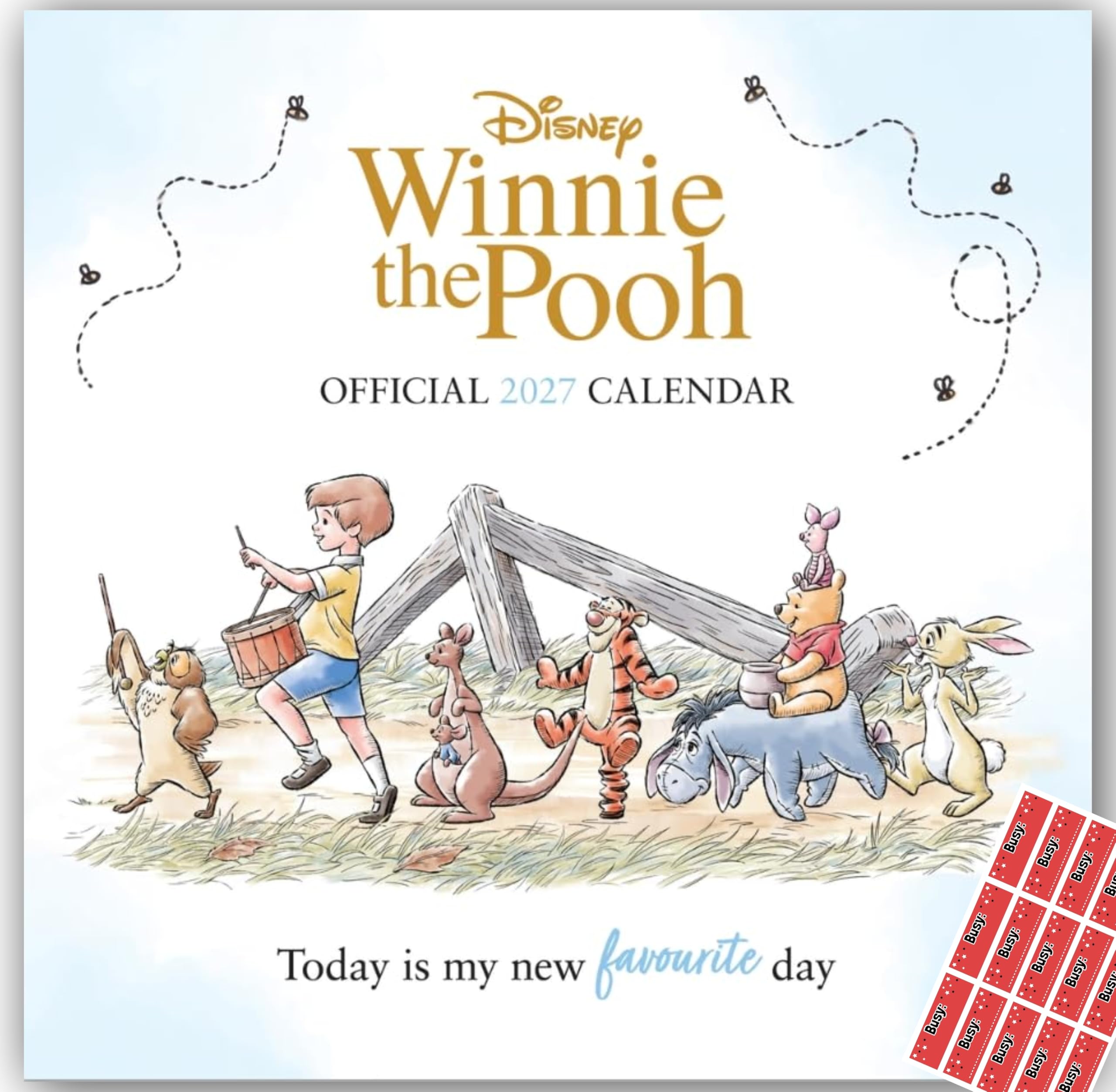 Winnie The Pooh Calendar 2027