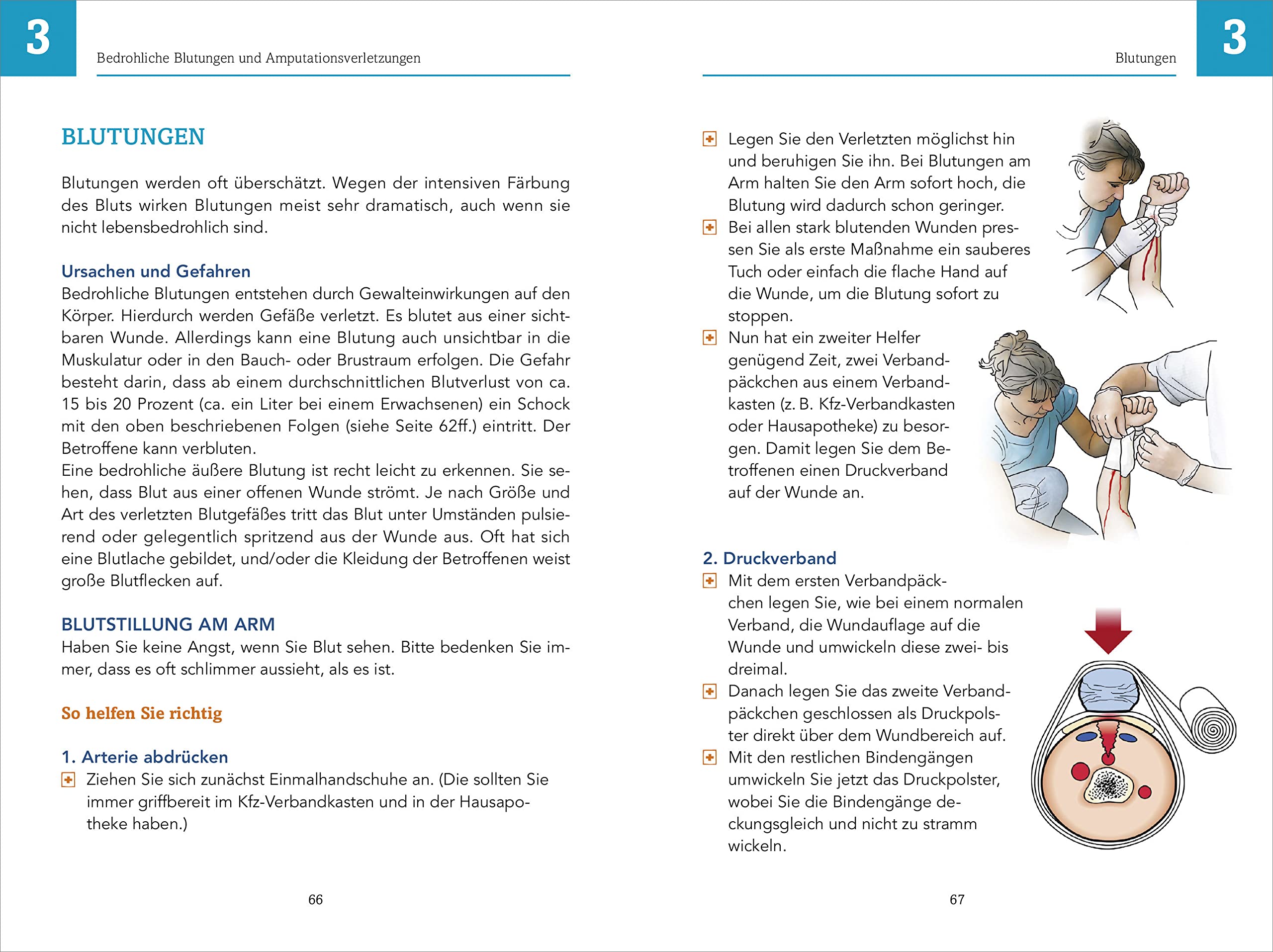 Erste Hilfe - Das offizielle Handbuch: Sofortmaßnahmen bei Babys, Kindern und Erwachsenen - Mit den internationalen Erste-Hilfe-Richtlinien - Überarbeitete und aktualisierte Neuauflage