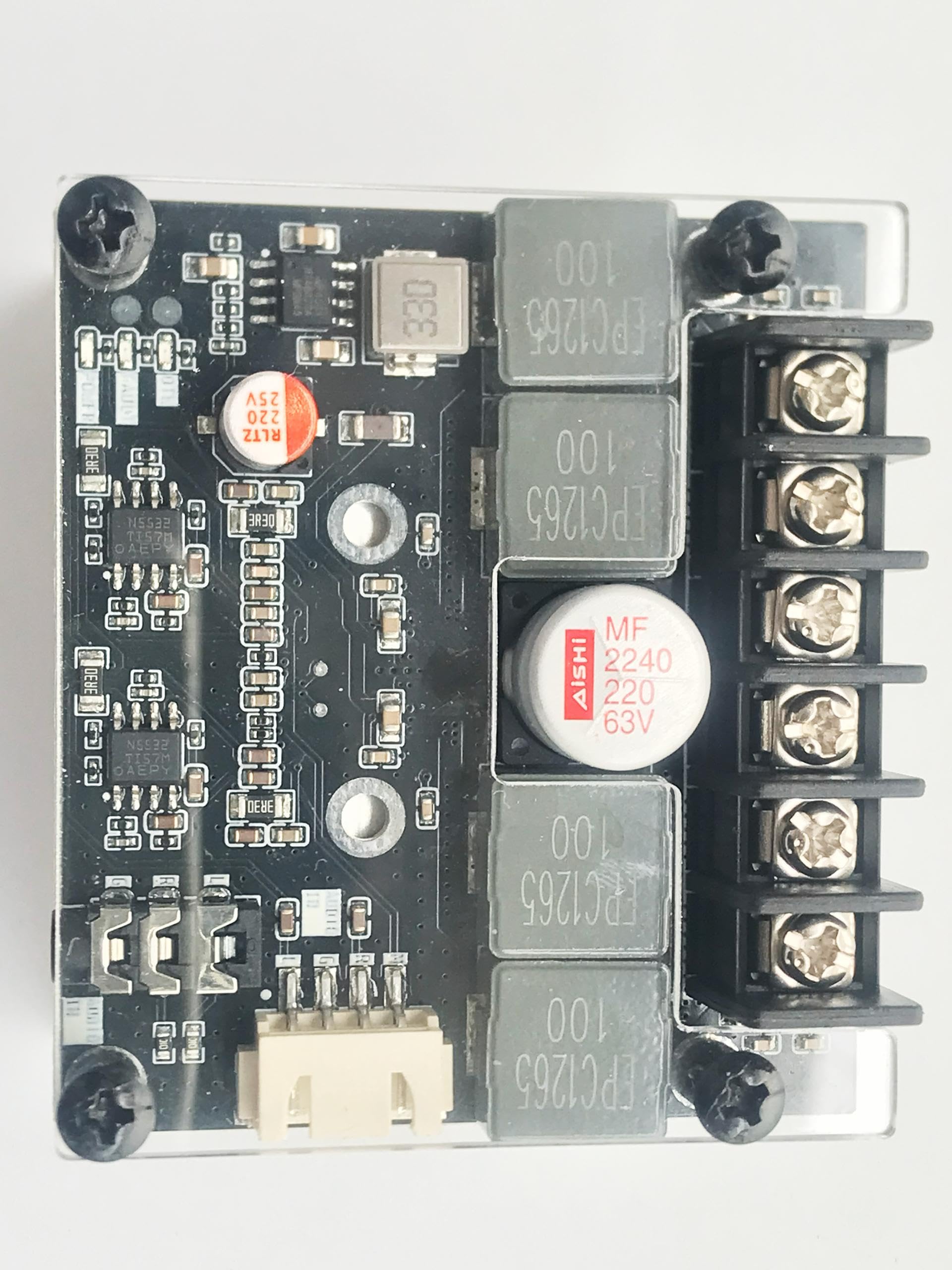 TPA3255 Class-D HiFi wzmacniacz wzmacniacza 2 x 300 W – kompaktowy wzmacniacz o wysokiej wydajności z TI NE5532, DC 18-48 V, tryb czuwania < 2 W, moduł audio DIY