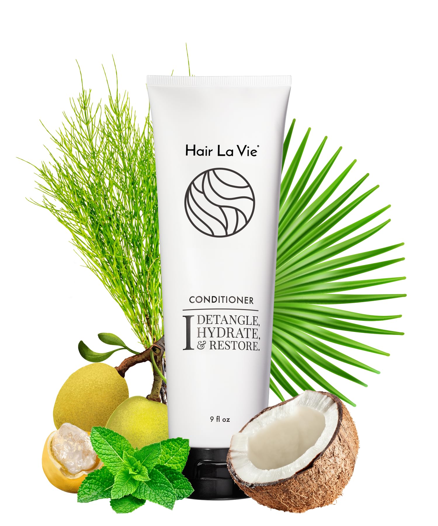 Tru AlchemyHair Conditioner for Damaged Hair Dry Hair - Conditioner for Women - Sulfate Free Conditioner to Hydrate, Detangle, and Restore Hair Health - 9 fl oz.