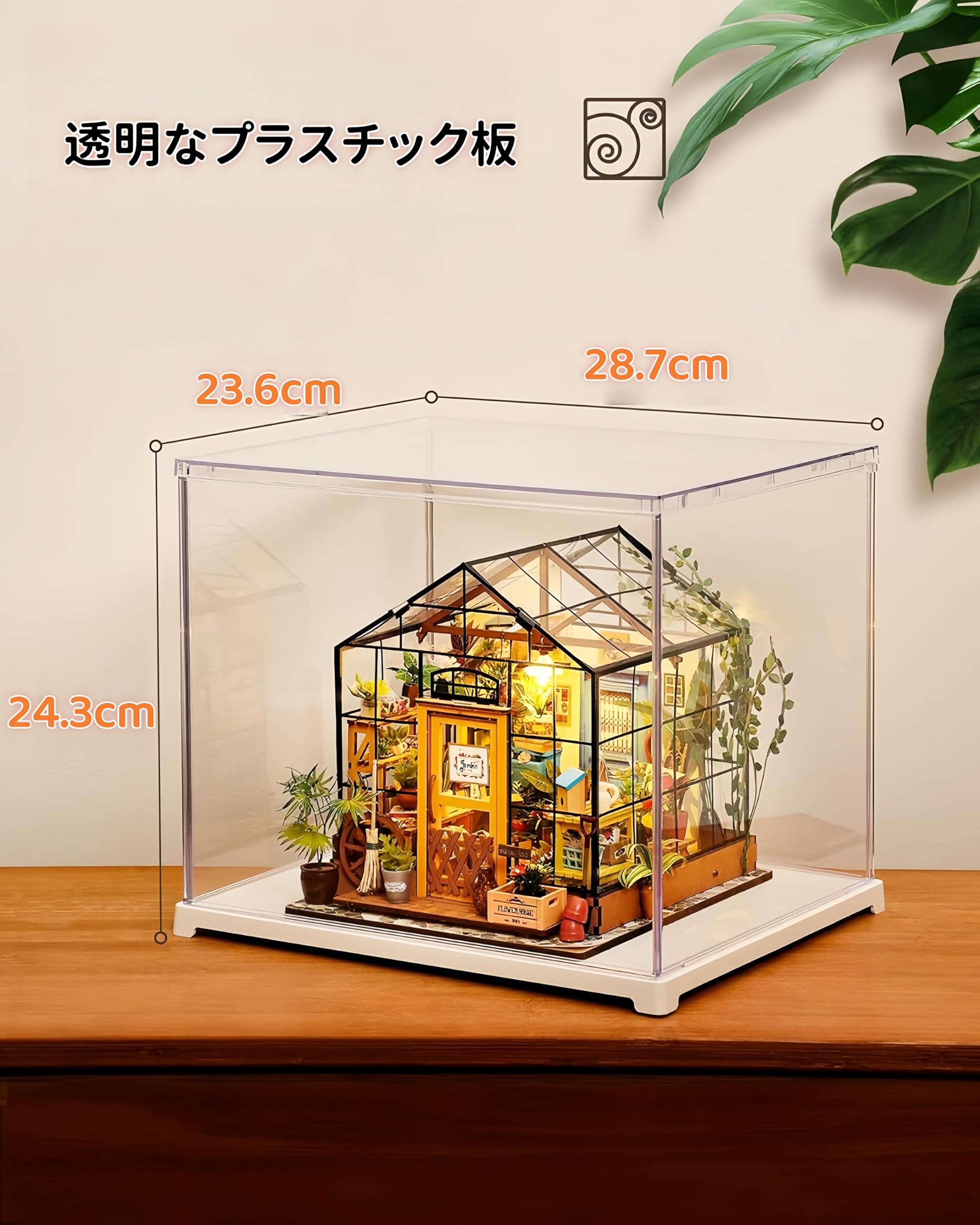 Amazon.co.jp: Rolife 透明アクリルディスプレイケース コレクション