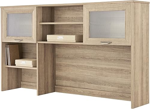 Realspace Magellan - Carcasa para esquina o escritorio en L, color ceniza rubio (58")