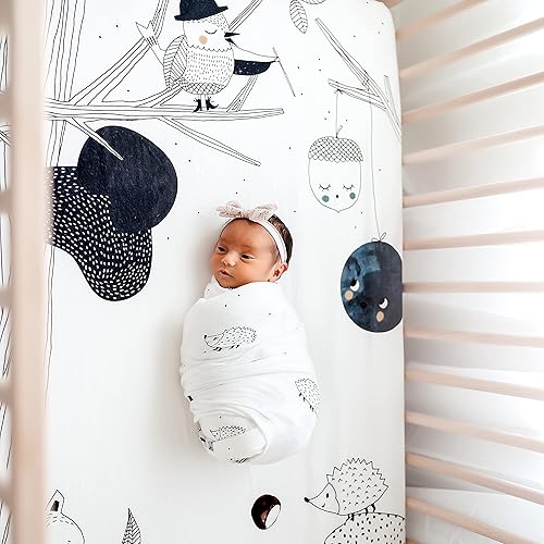 Miniatura 10 de Rookie Humans Mantas envolventes de muselina de bambú súper suaves de viscosa para bebés niñas y niños  Suave como la seda  Mantas de pañales de 47