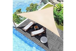 Ldopsa 10x10x10 Sun Shade Sail Triangle