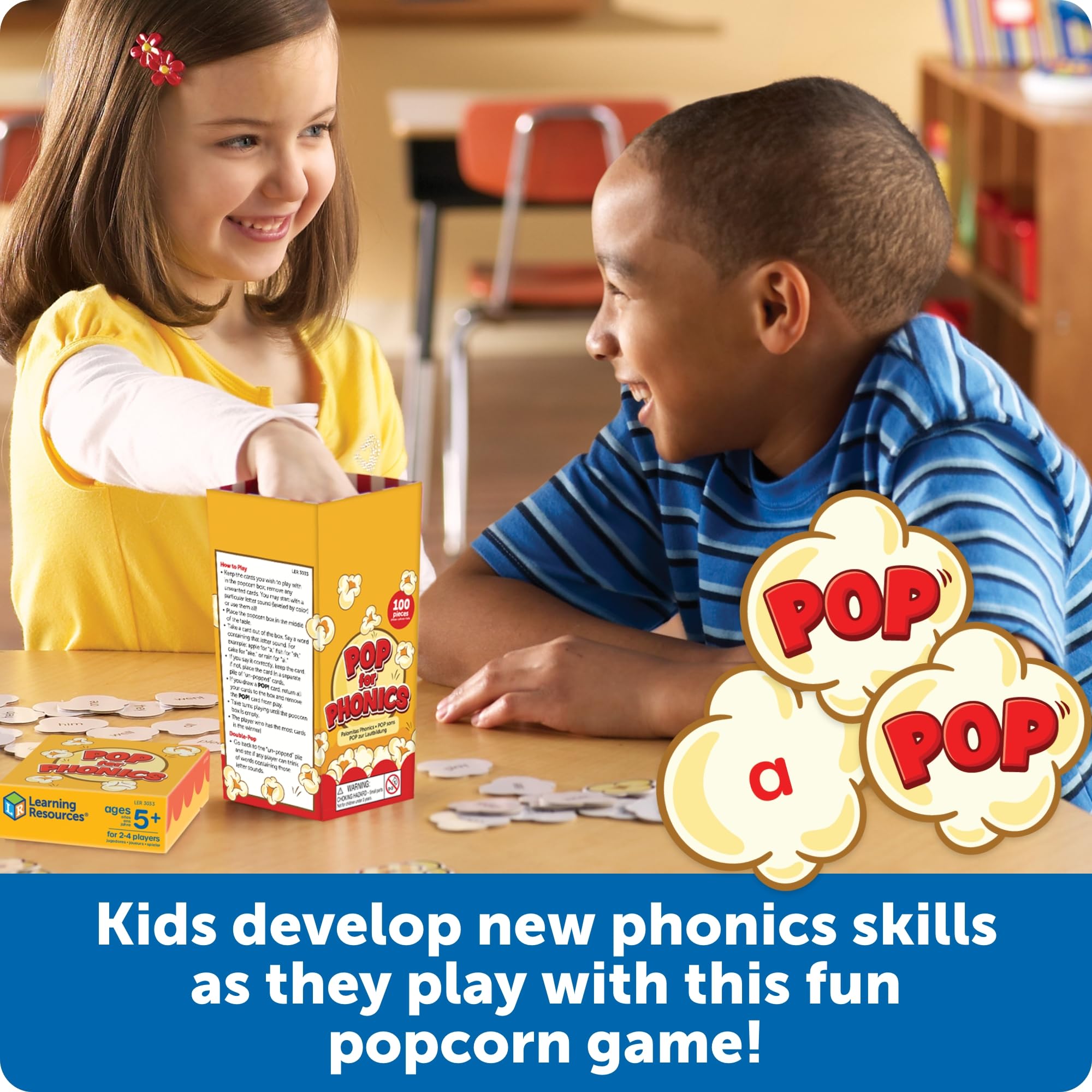 Learning Resources Learning Resources POP for Phonics - Language Development, Spelling, Ages 5+ in use