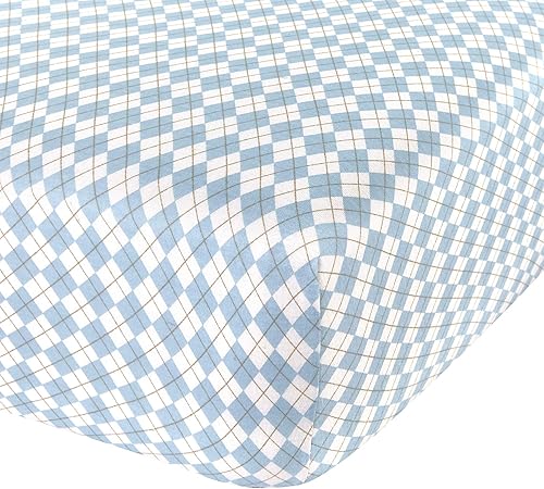 Vista 101 de Abstract Sábanas de algodón para cuna pequeñas – Pack n Play Sábanas bajeras – Sábanas ultrasuaves para cuna para niños y niñas – Universales